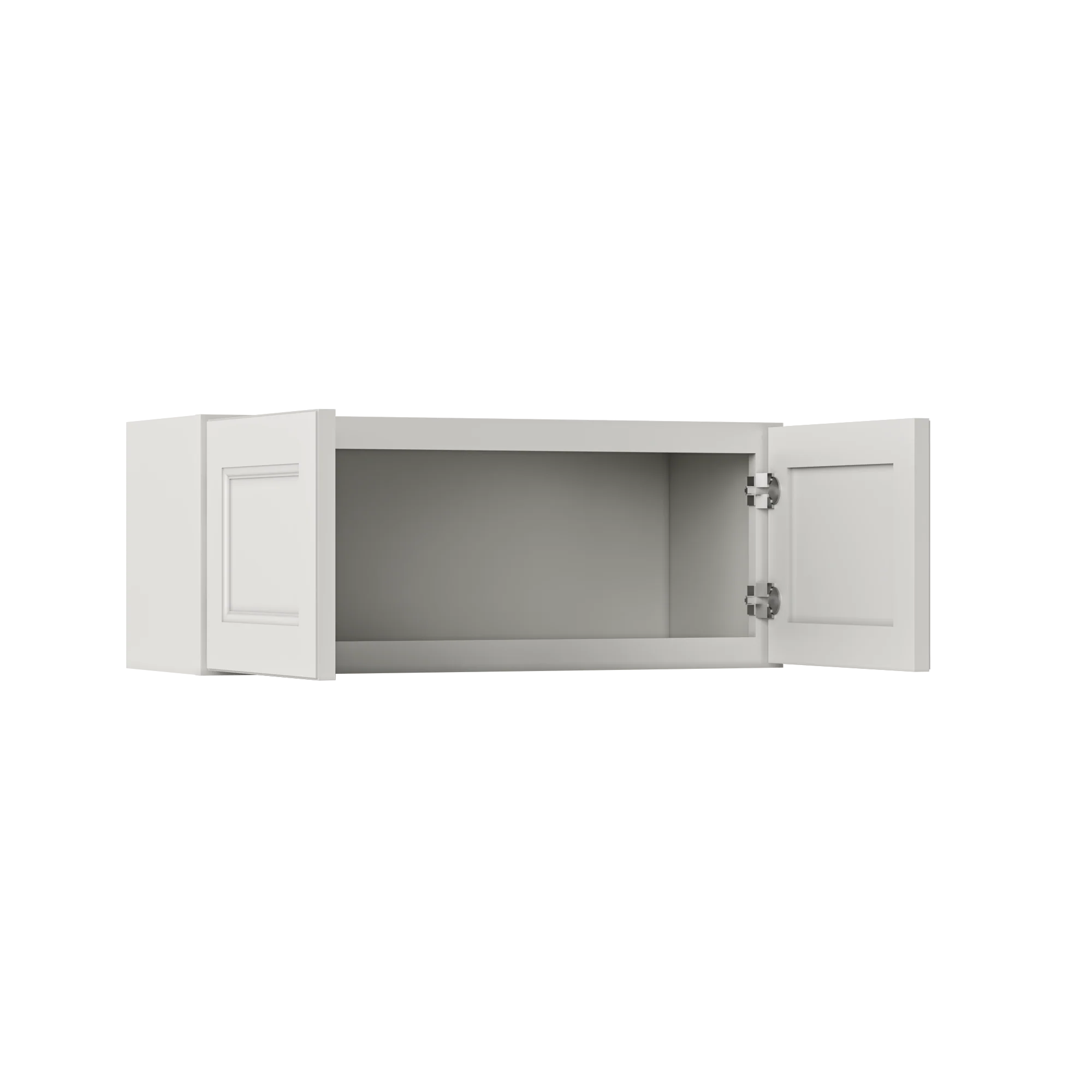 Wall Kitchen Cabinet W3012 Milan Pearl 30 in. width 12 in. height 12 in. depth - Image 4