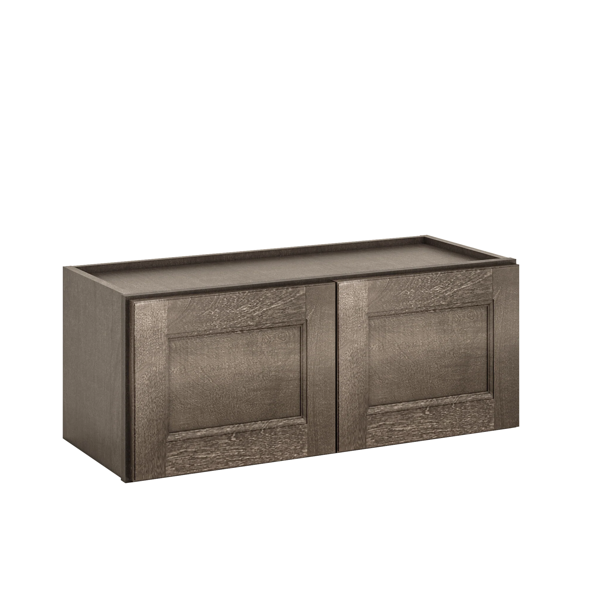Wall Kitchen Cabinet W3012 Milan Slate 30 in. width 12 in. height 12 in. depth - Image 2