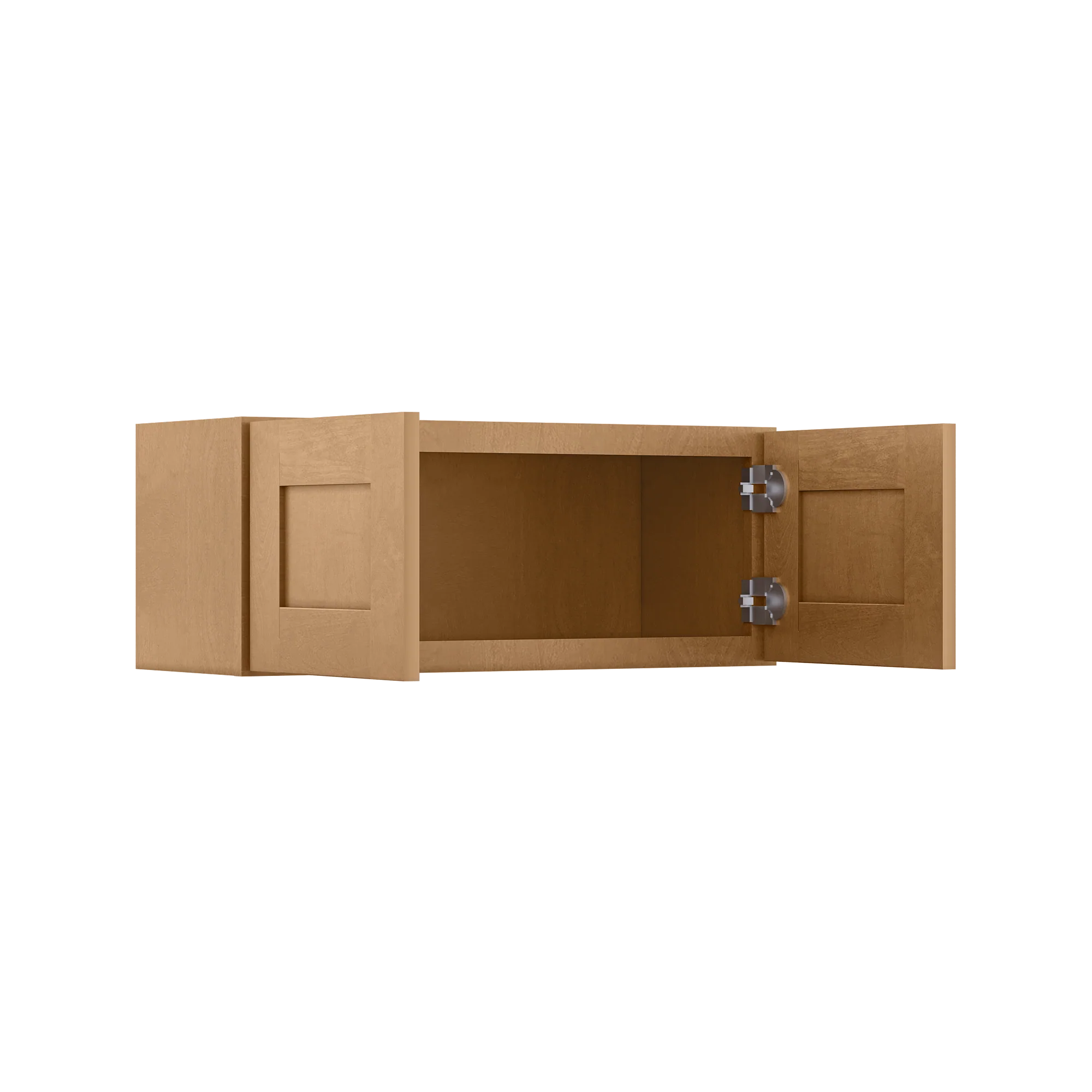 Wall Kitchen Cabinet W3012 Shaker Toffee LessCare 30 in. width 12 in. height 12 in. depth - Image 4