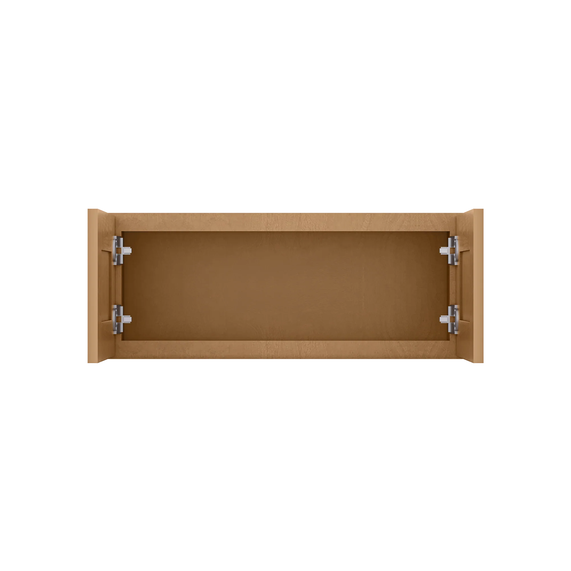 Wall Kitchen Cabinet W3012 Shaker Toffee LessCare 30 in. width 12 in. height 12 in. depth - Image 5