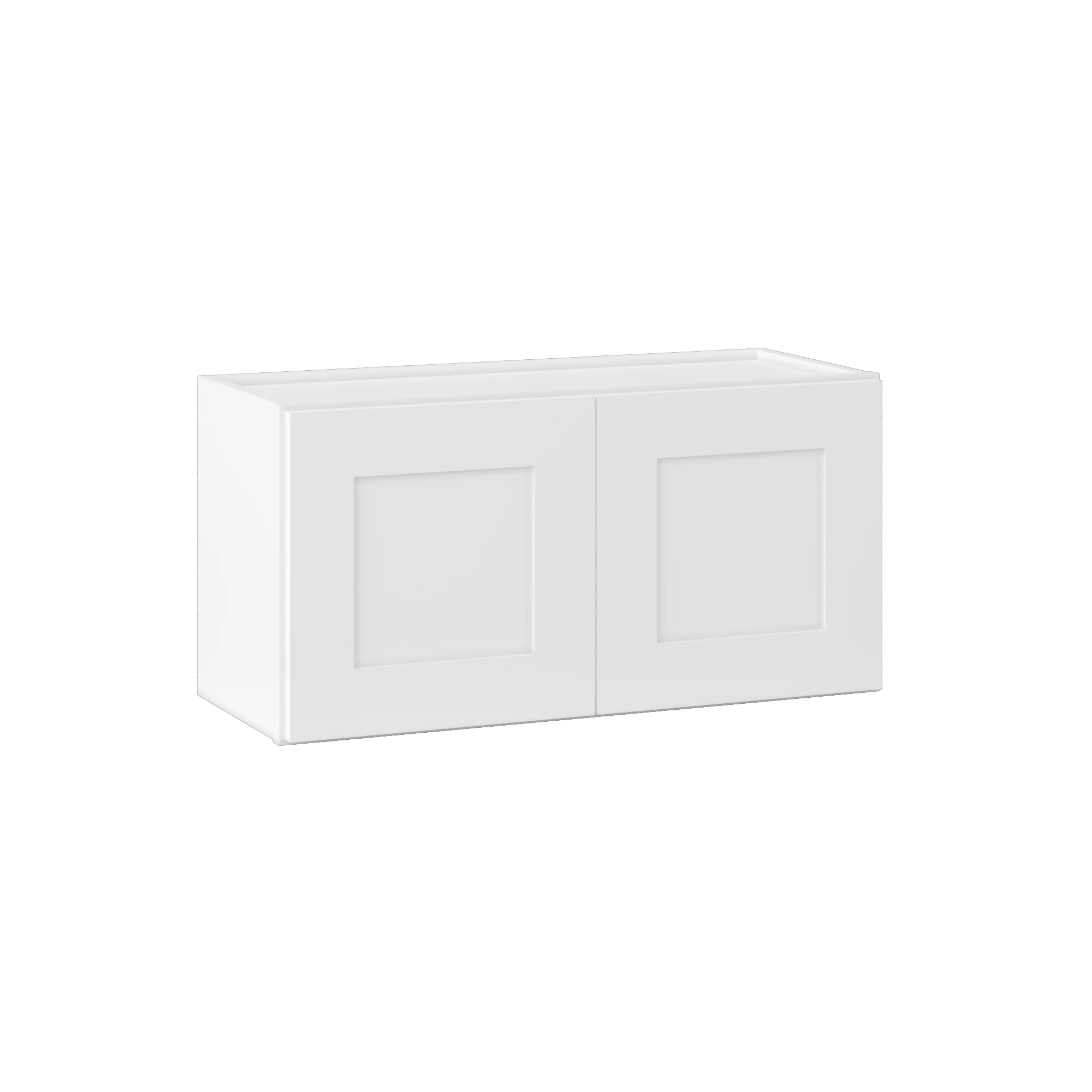 Wall Kitchen Cabinet W3015 Alpina White LessCare 30 in. width 15 in. height 12 in. depth - Image 2