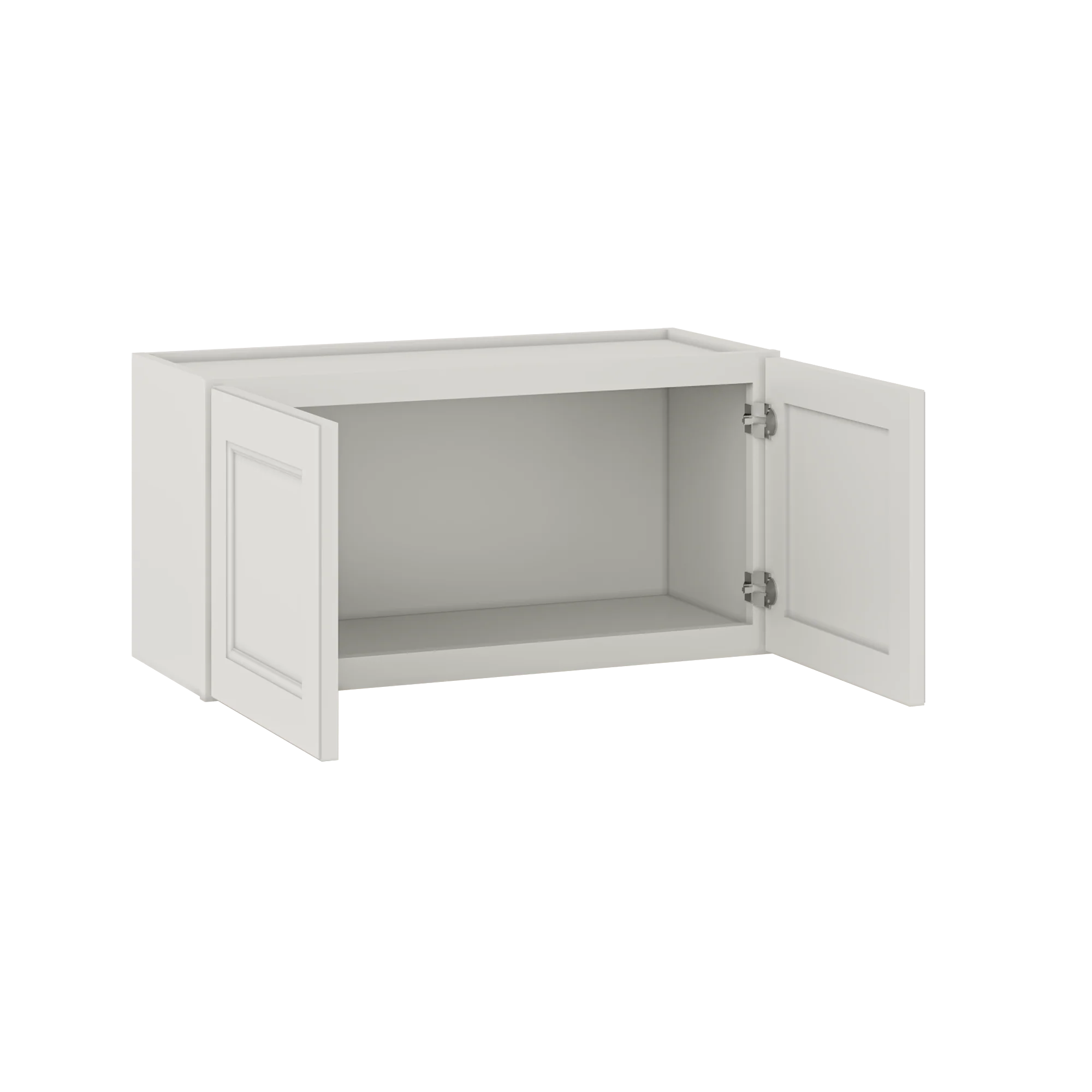 Wall Kitchen Cabinet W3015 Milan Pearl 30 in. width 15 in. height 12 in. depth - Image 4