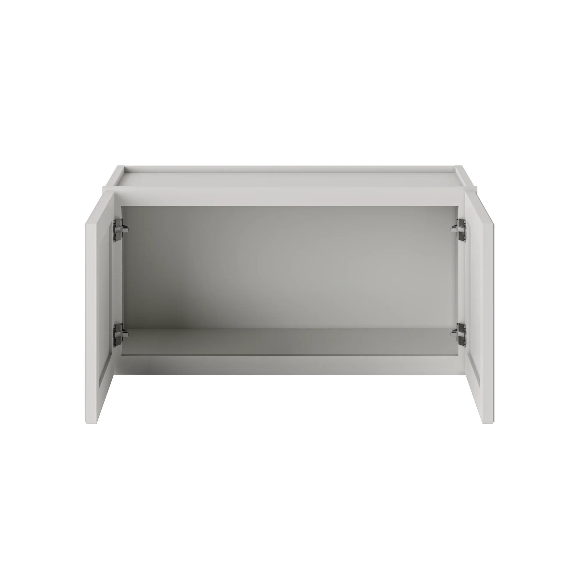 Wall Kitchen Cabinet W3015 Milan Pearl 30 in. width 15 in. height 12 in. depth - Image 5