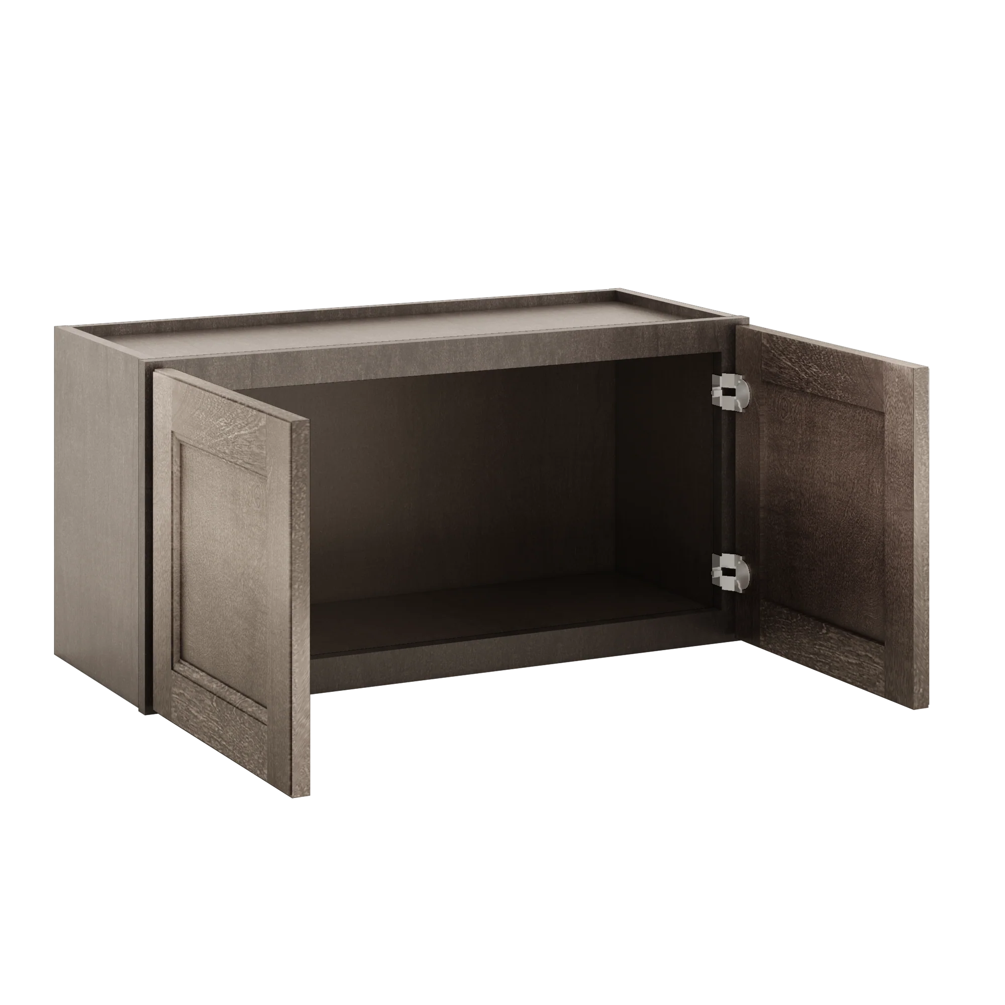 Wall Kitchen Cabinet W3015 Milan Slate 30 in. width 15 in. height 12 in. depth - Image 4