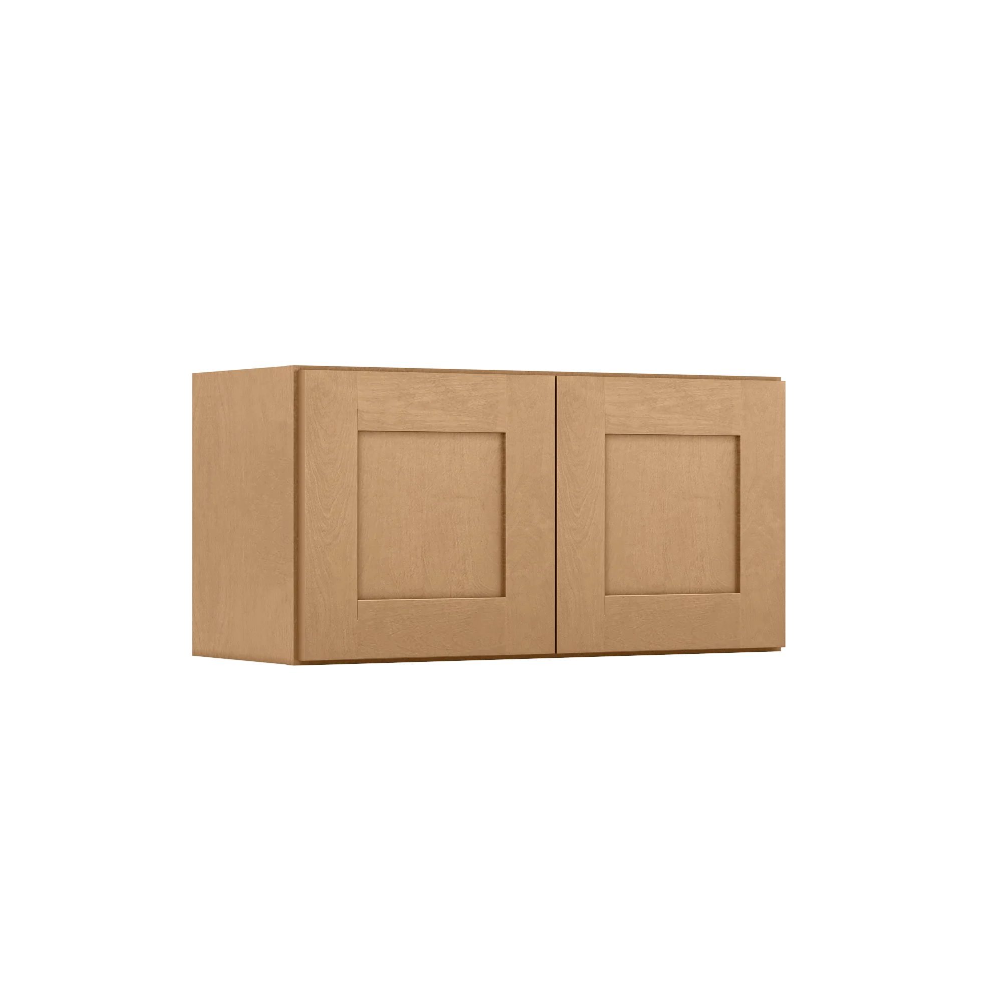 Wall Kitchen Cabinet W3015 Shaker Toffee LessCare 30 in. width 15 in. height 12 in. depth - Image 2