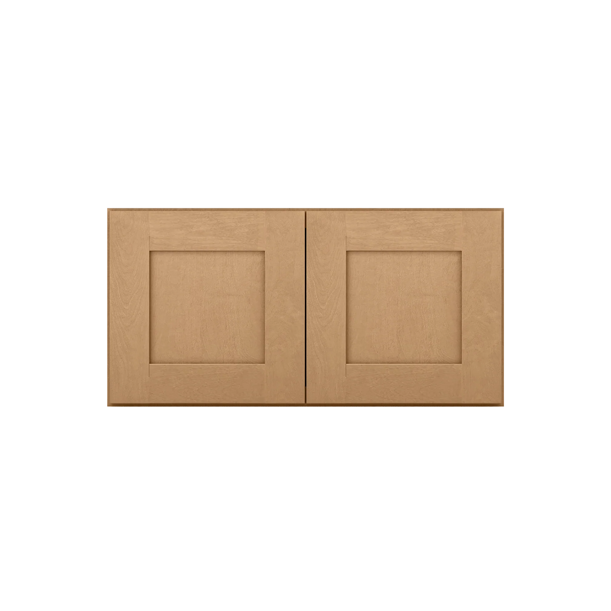 Wall Kitchen Cabinet W3015 Shaker Toffee LessCare 30 in. width 15 in. height 12 in. depth - Image 3