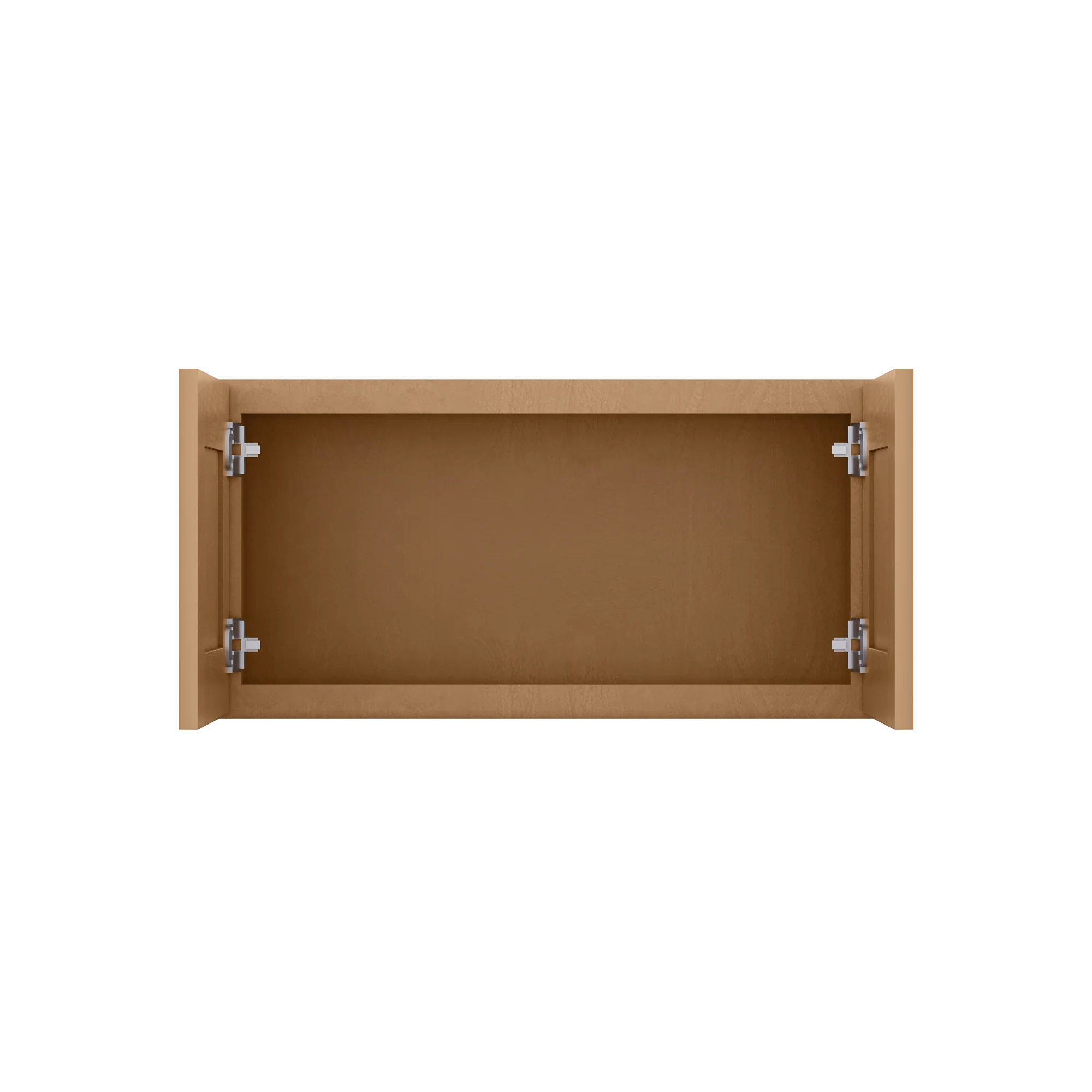 Wall Kitchen Cabinet W3015 Shaker Toffee LessCare 30 in. width 15 in. height 12 in. depth - Image 5