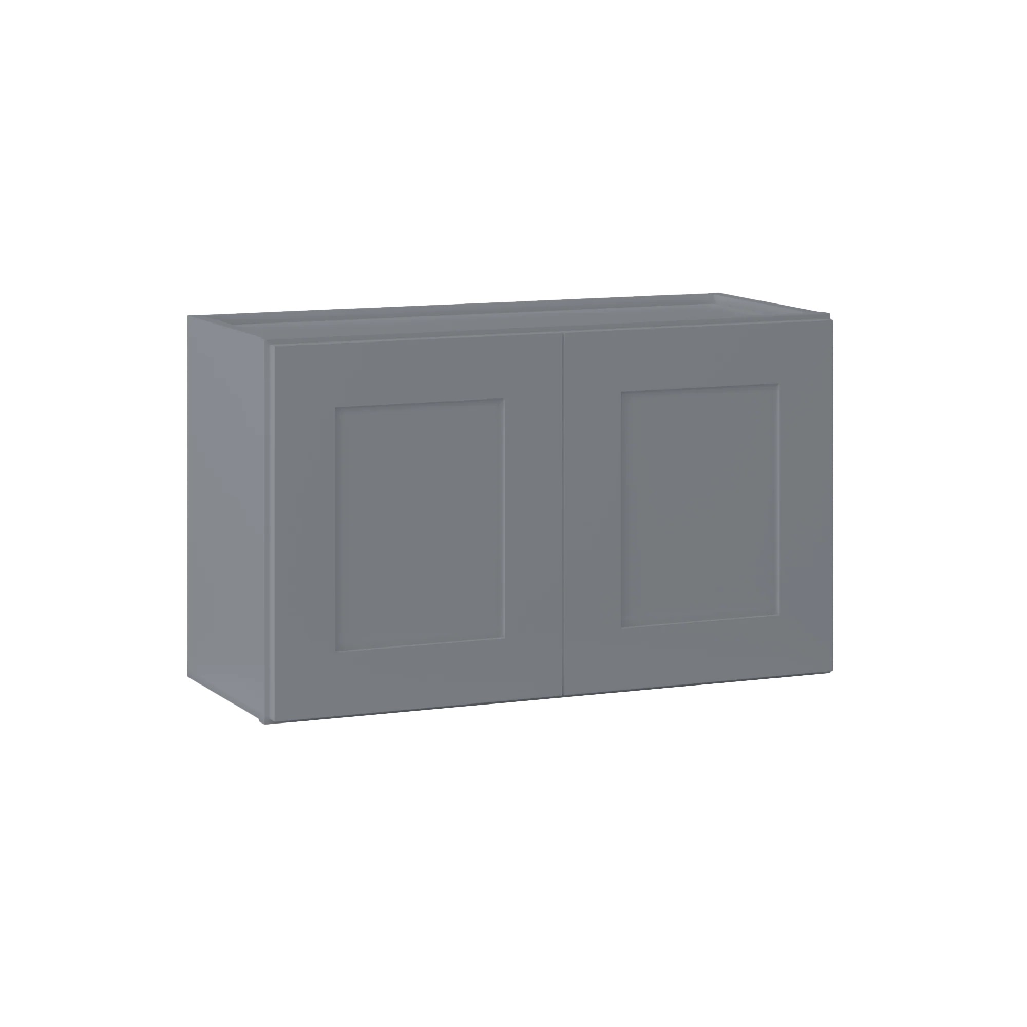 Wall Kitchen Cabinet W3018 Colonial Gray LessCare 30 in. width 18 in. height 12 in. depth - Image 2