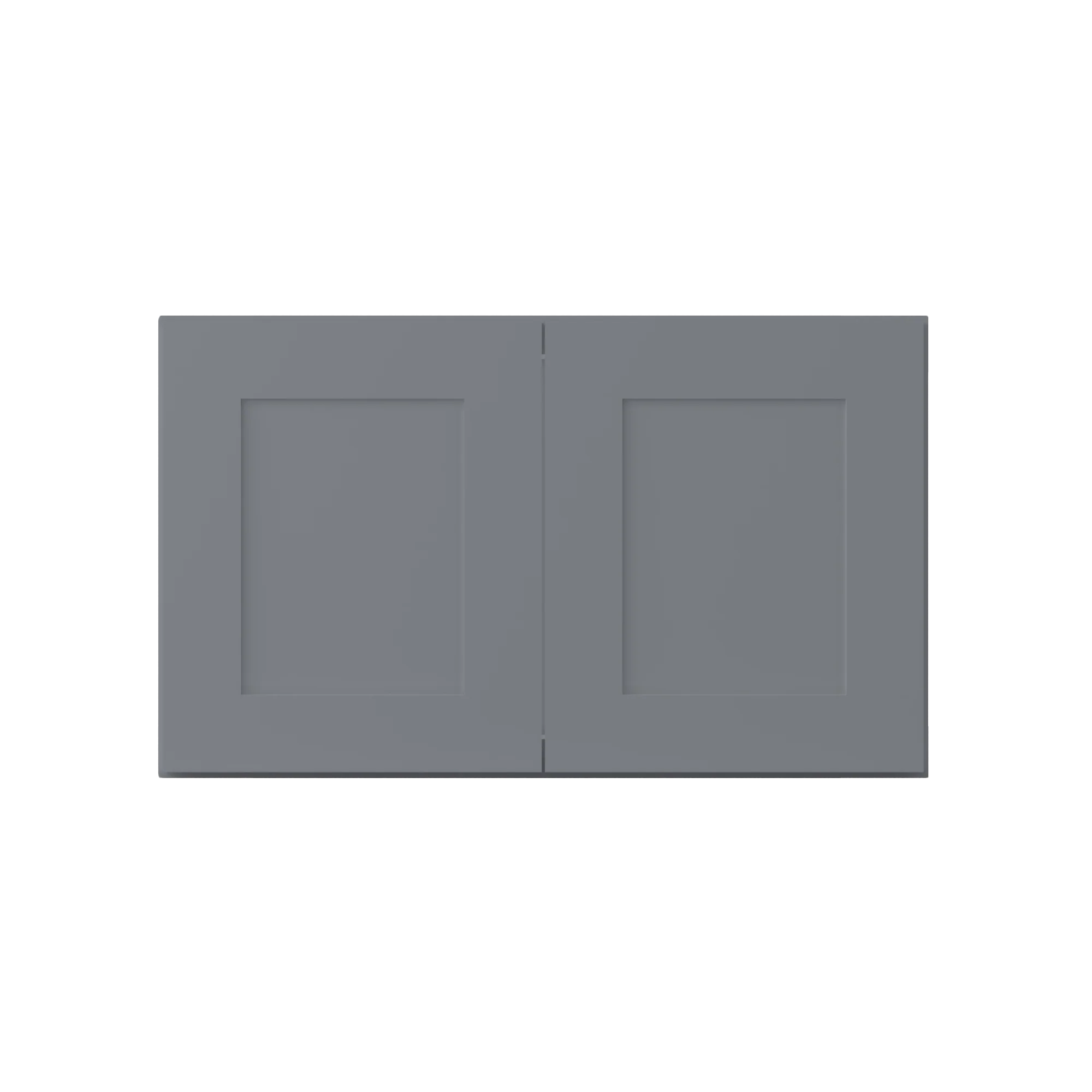 Wall Kitchen Cabinet W3018 Colonial Gray LessCare 30 in. width 18 in. height 12 in. depth - Image 3