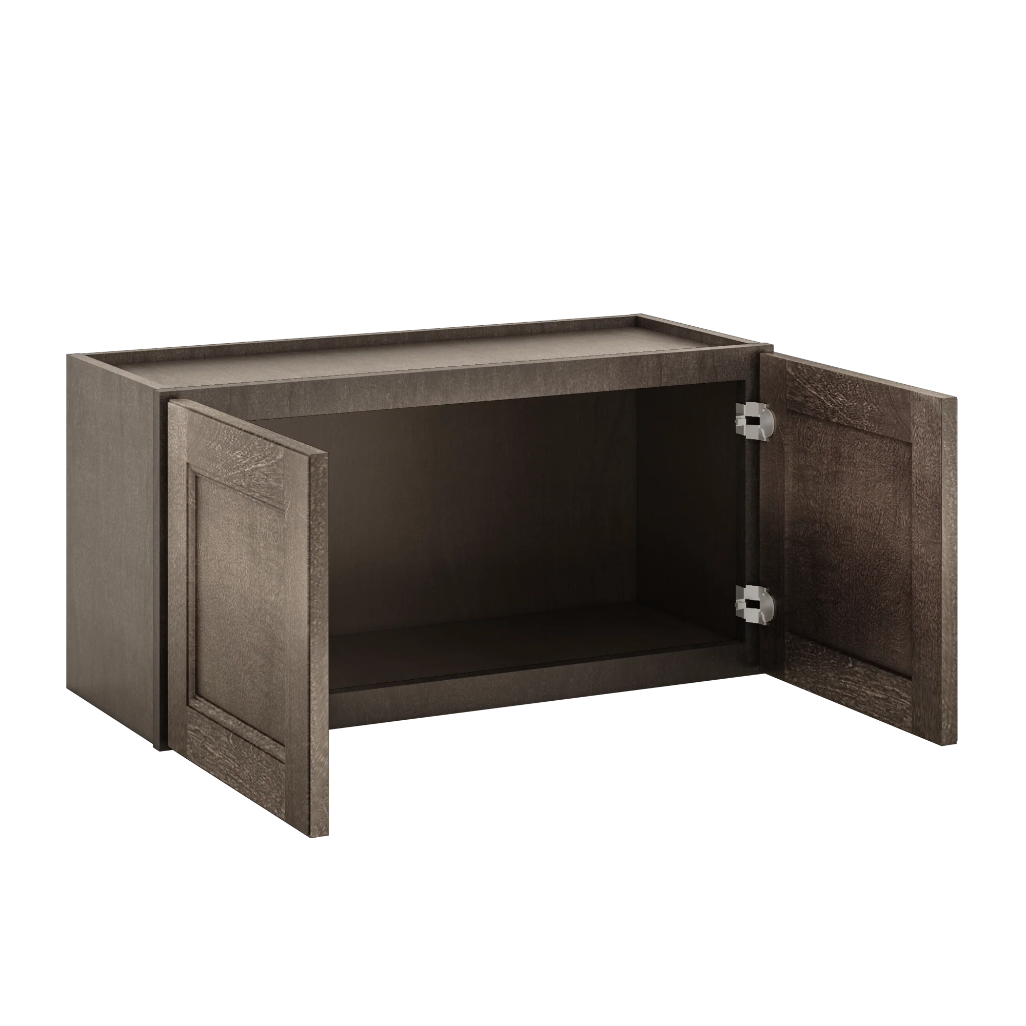 Wall Kitchen Cabinet W3018 Milan Slate 30 in. width 18 in. height 12 in. depth - Image 4