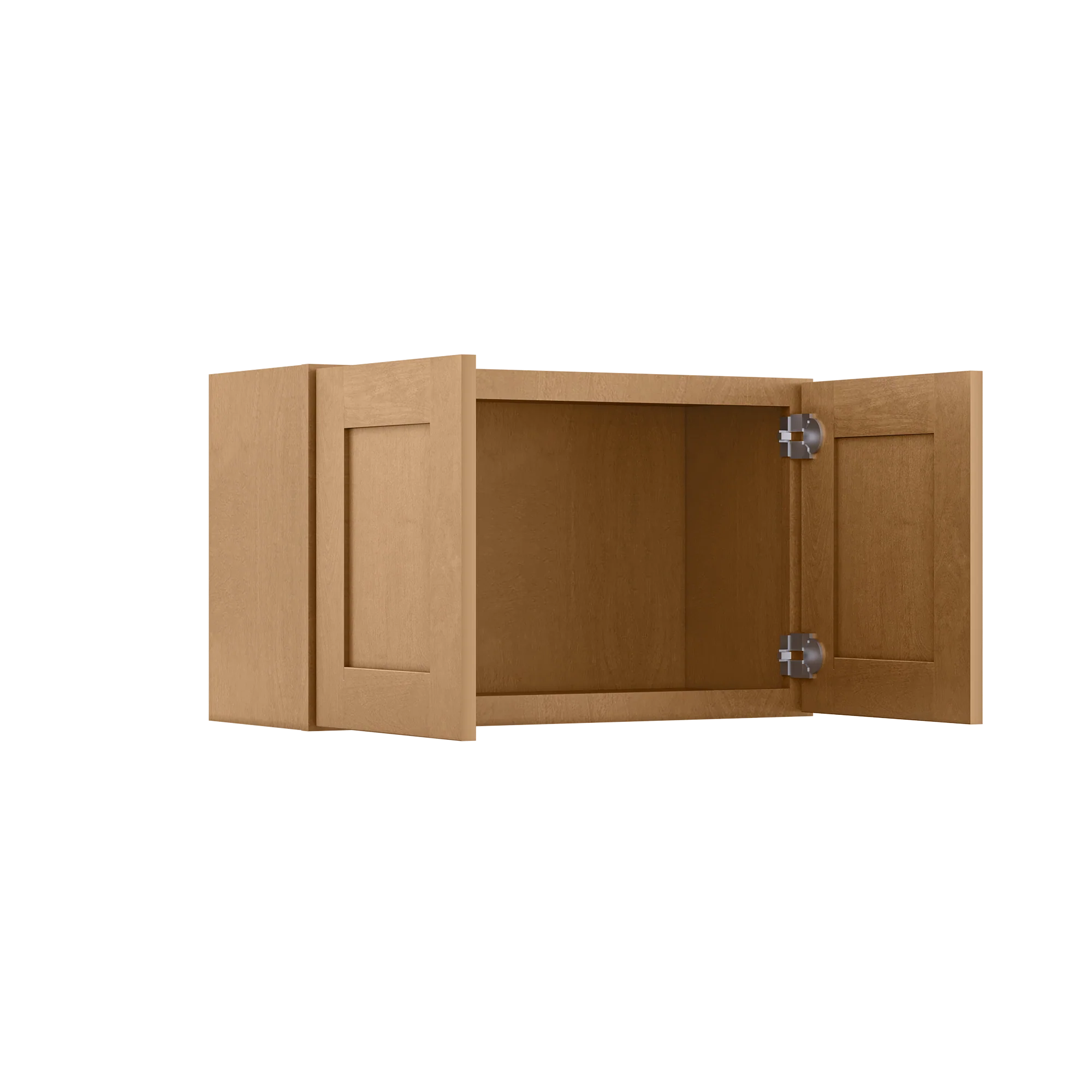 Wall Kitchen Cabinet W3018 Shaker Toffee LessCare 30 in. width 18 in. height 12 in. depth - Image 4