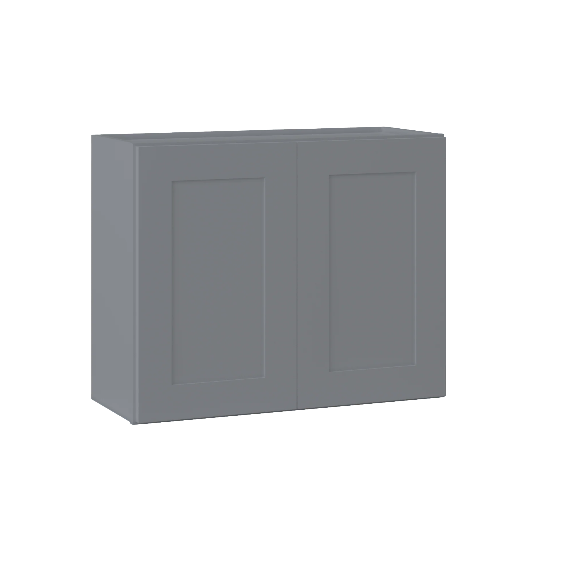 Wall Kitchen Cabinet W3024 Colonial Gray LessCare 30 in. width 24 in. height 12 in. depth - Image 2
