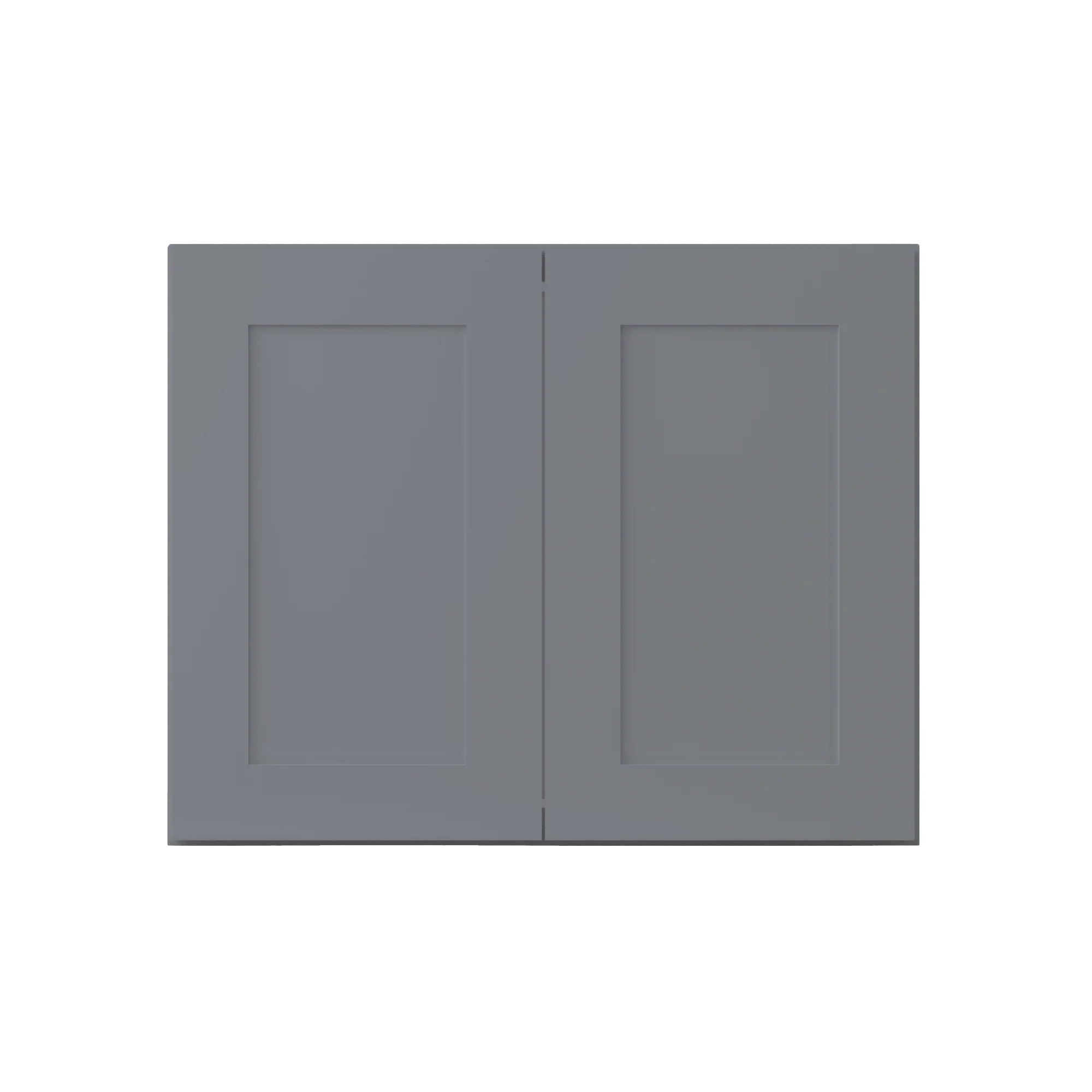 Wall Kitchen Cabinet W3024 Colonial Gray LessCare 30 in. width 24 in. height 12 in. depth - Image 3