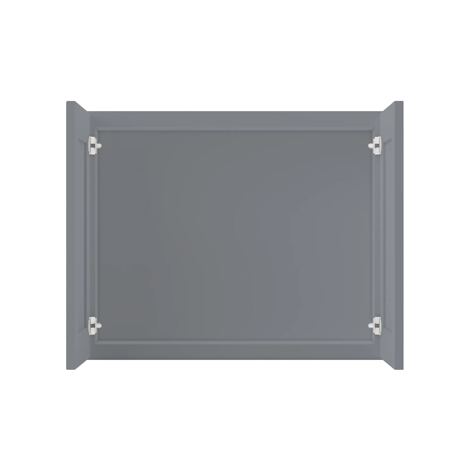Wall Kitchen Cabinet W3024 Colonial Gray LessCare 30 in. width 24 in. height 12 in. depth - Image 5