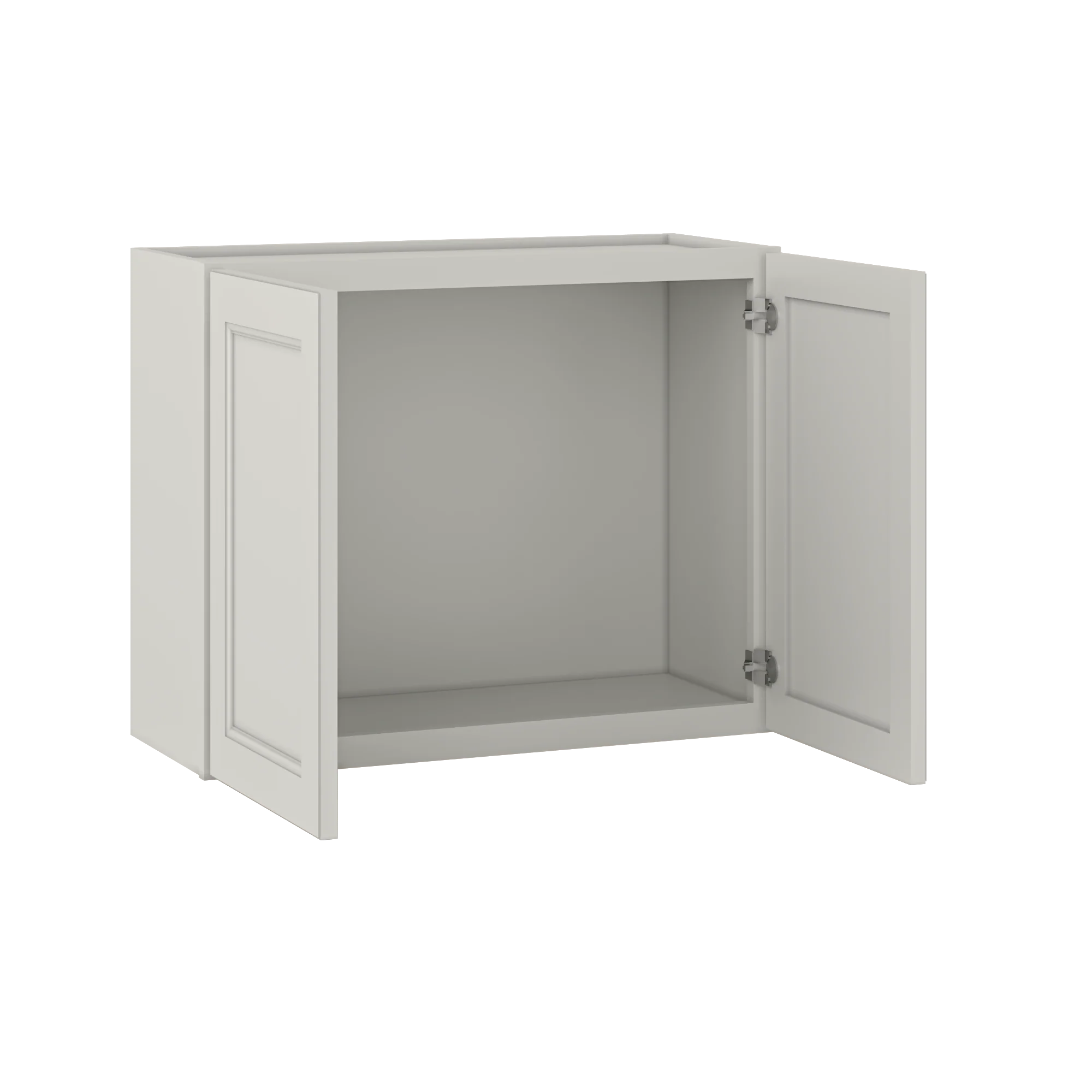 Wall Kitchen Cabinet W3024 Milan Pearl 30 in. width 24 in. height 12 in. depth - Image 4