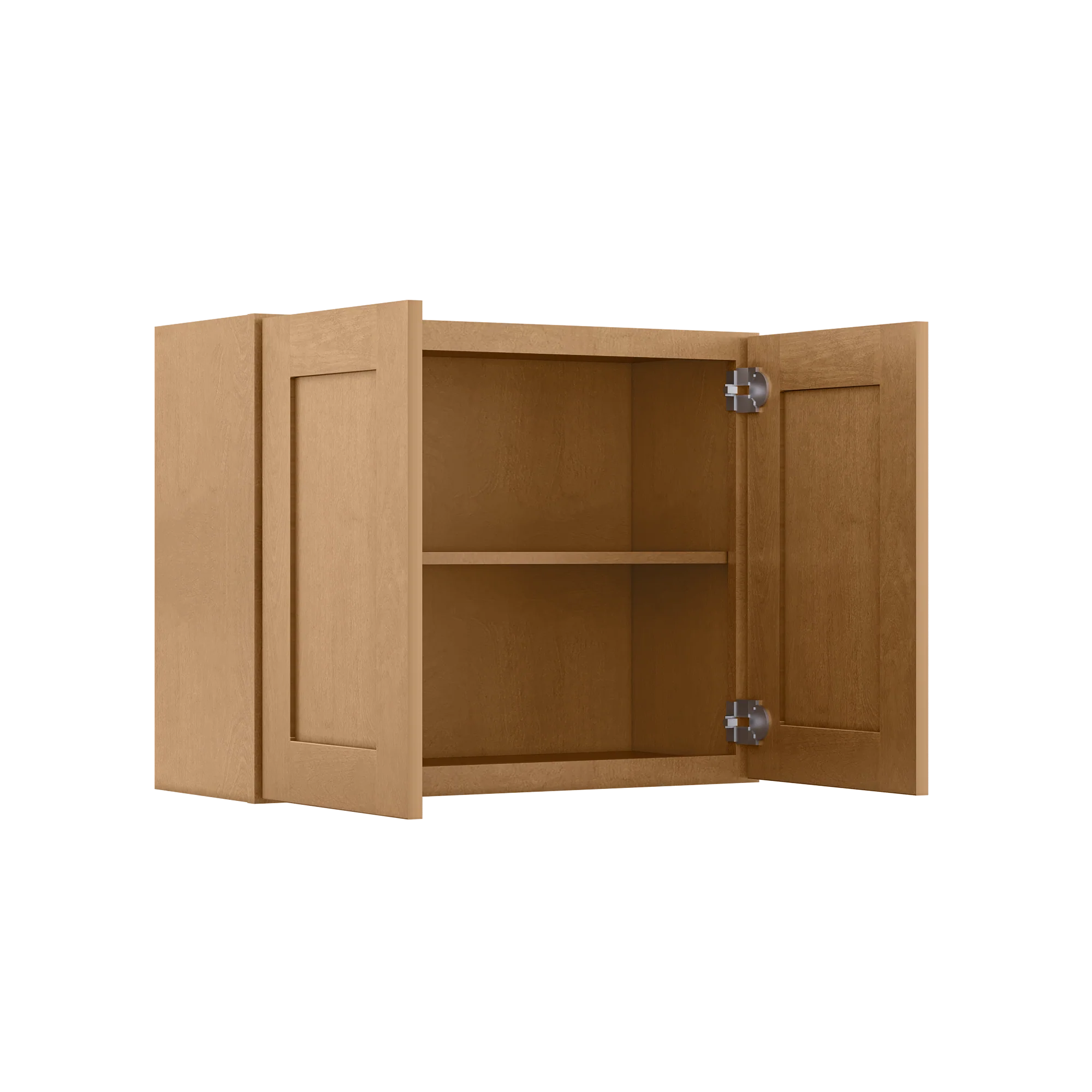 Wall Kitchen Cabinet W3024 Shaker Toffee LessCare 30 in. width 24 in. height 12 in. depth - Image 4