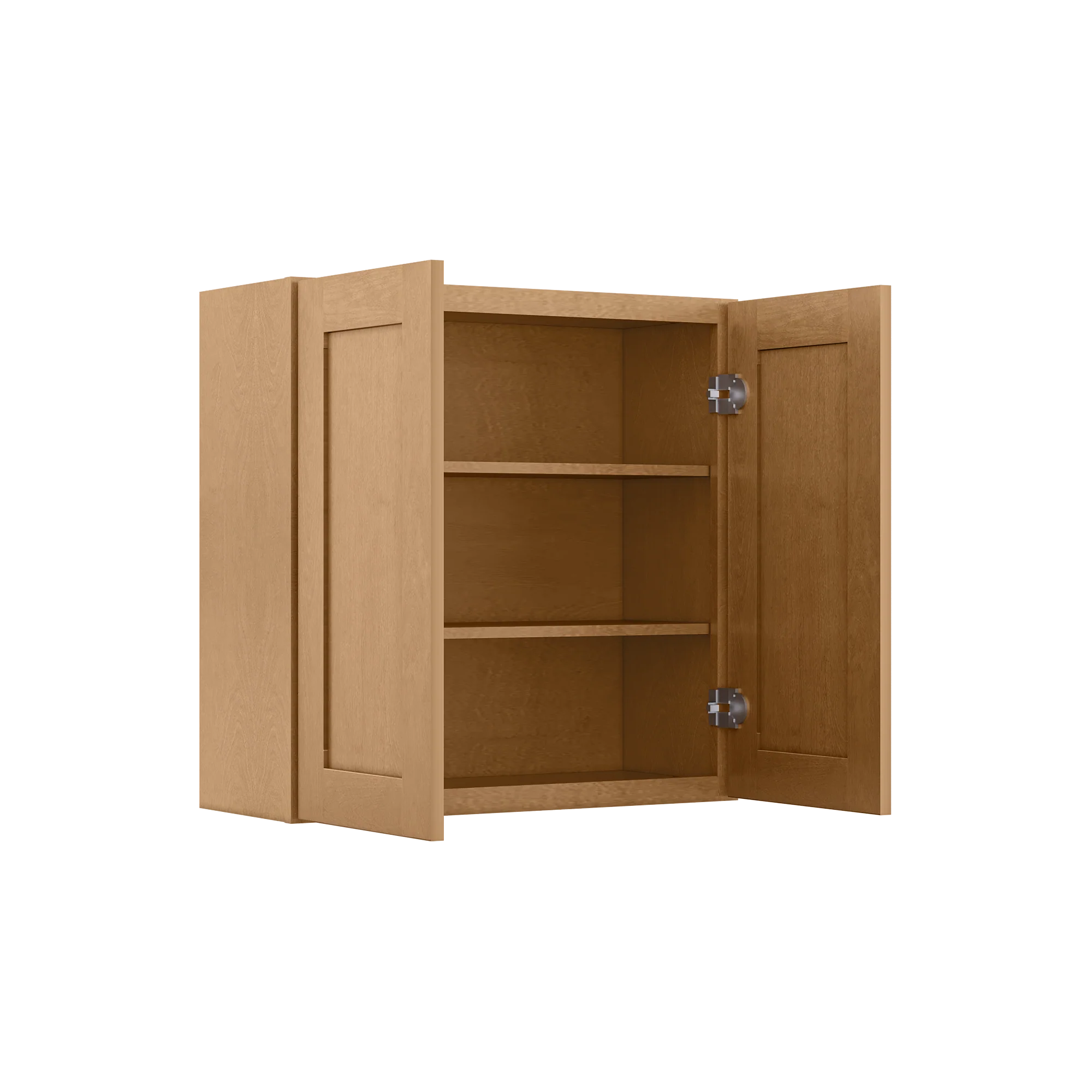 Wall Kitchen Cabinet W3030 Shaker Toffee LessCare 30 in. width 30 in. height 12 in. depth - Image 4