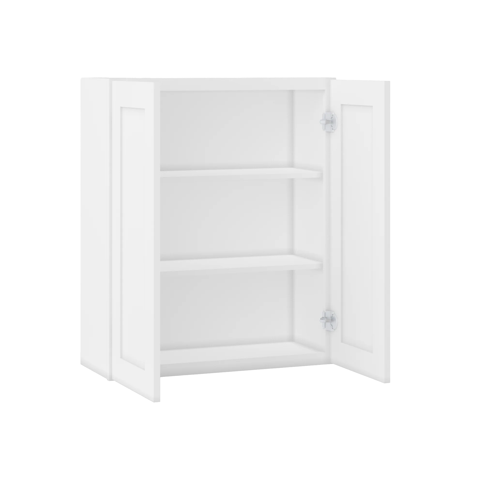 Wall Kitchen Cabinet W3036 Alpina White LessCare 30 in. width 36 in. height 12 in. depth - Image 4