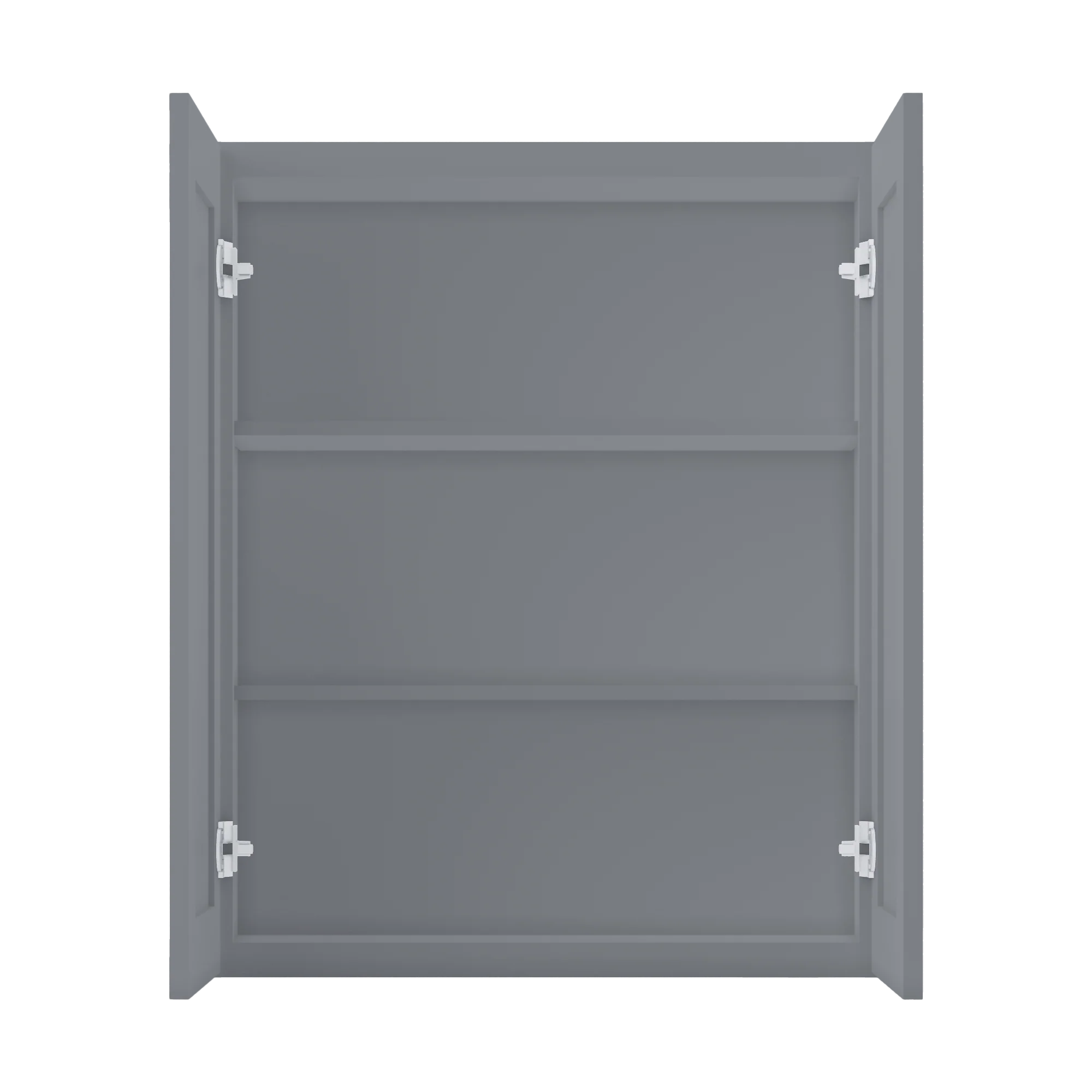 Wall Kitchen Cabinet W3036 Colonial Gray LessCare 30 in. width 36 in. height 12 in. depth - Image 5