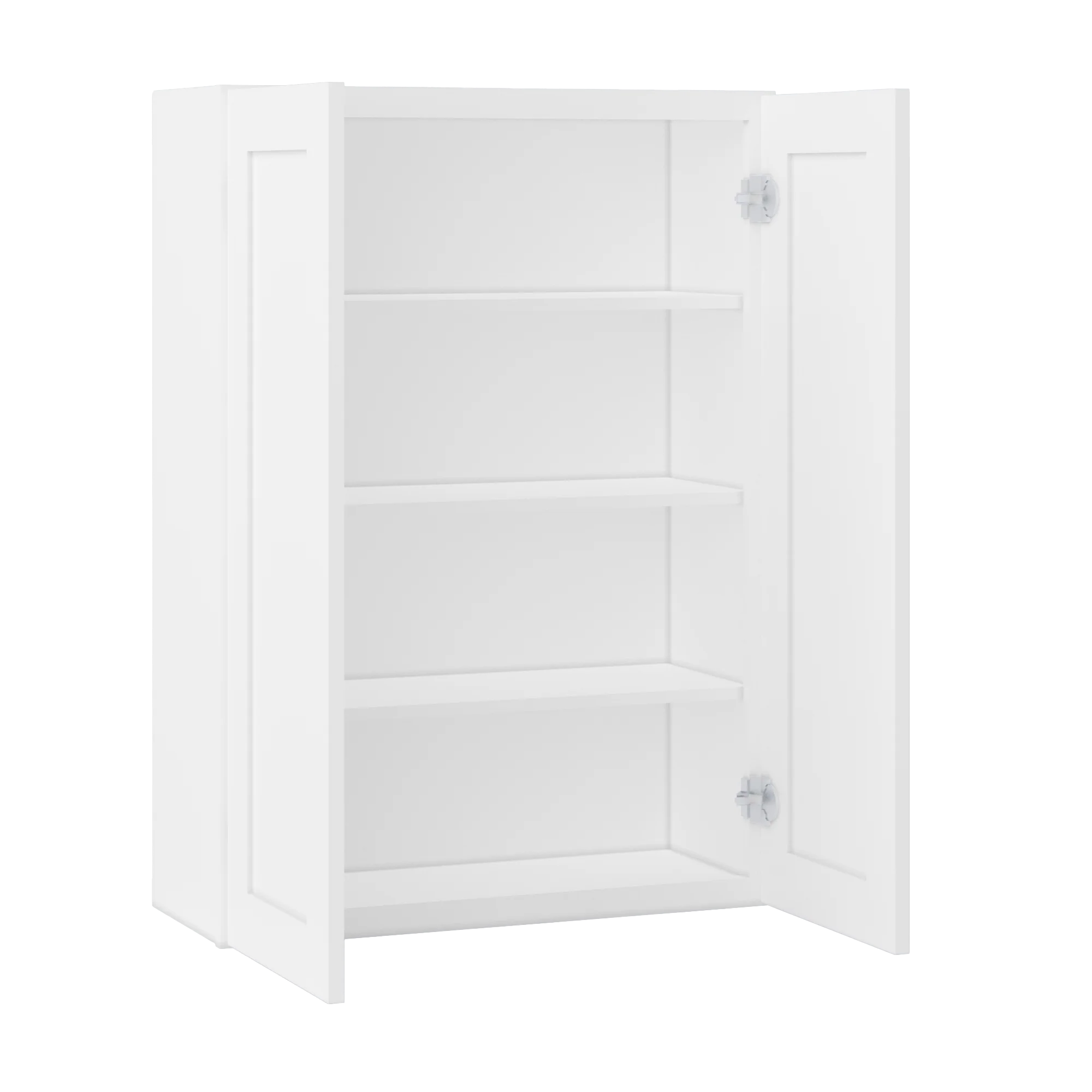Wall Kitchen Cabinet W3042 Alpina White LessCare 30 in. width 42 in. height 12 in. depth - Image 4
