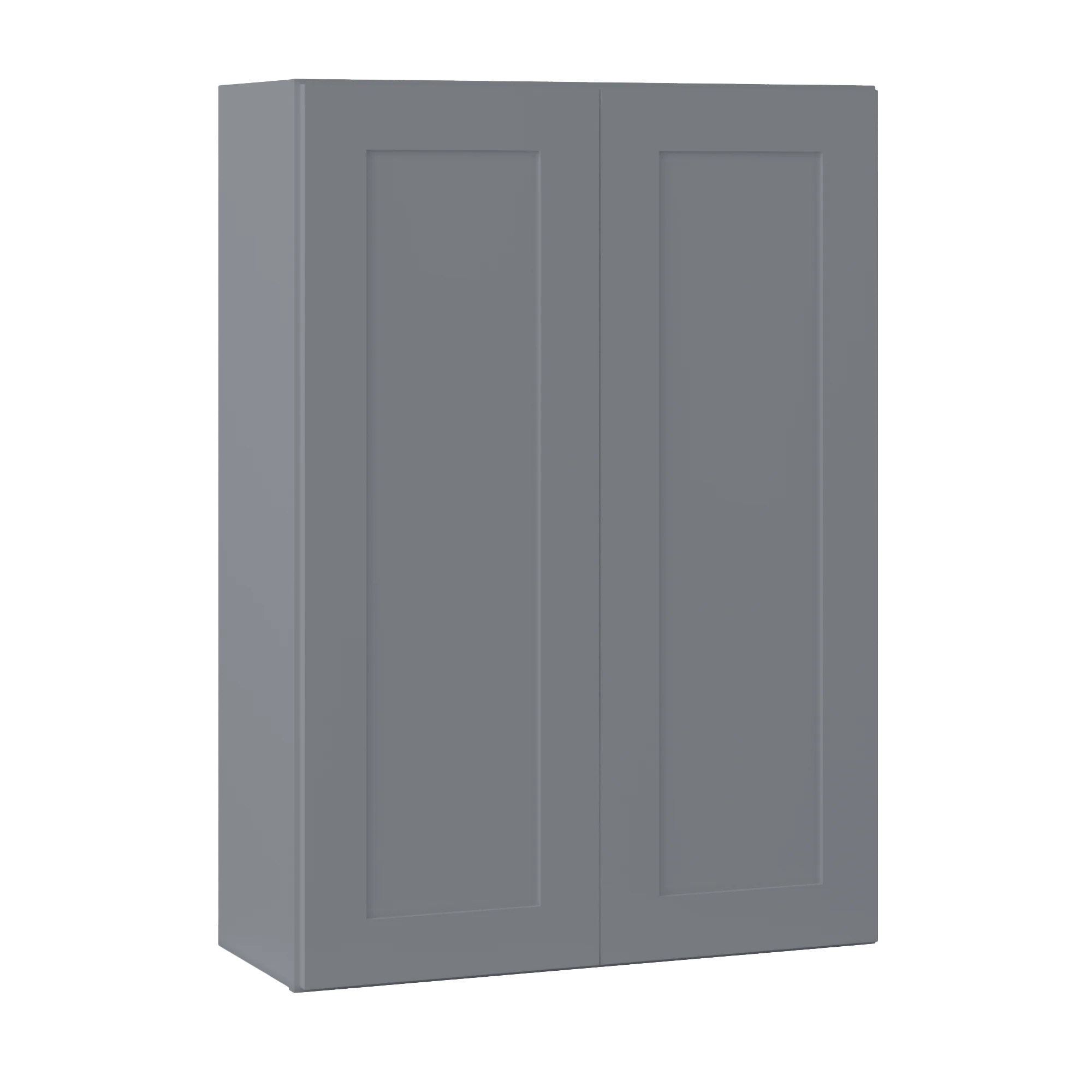 Wall Kitchen Cabinet W3042 Colonial Gray LessCare 30 in. width 42 in. height 12 in. depth - Image 2