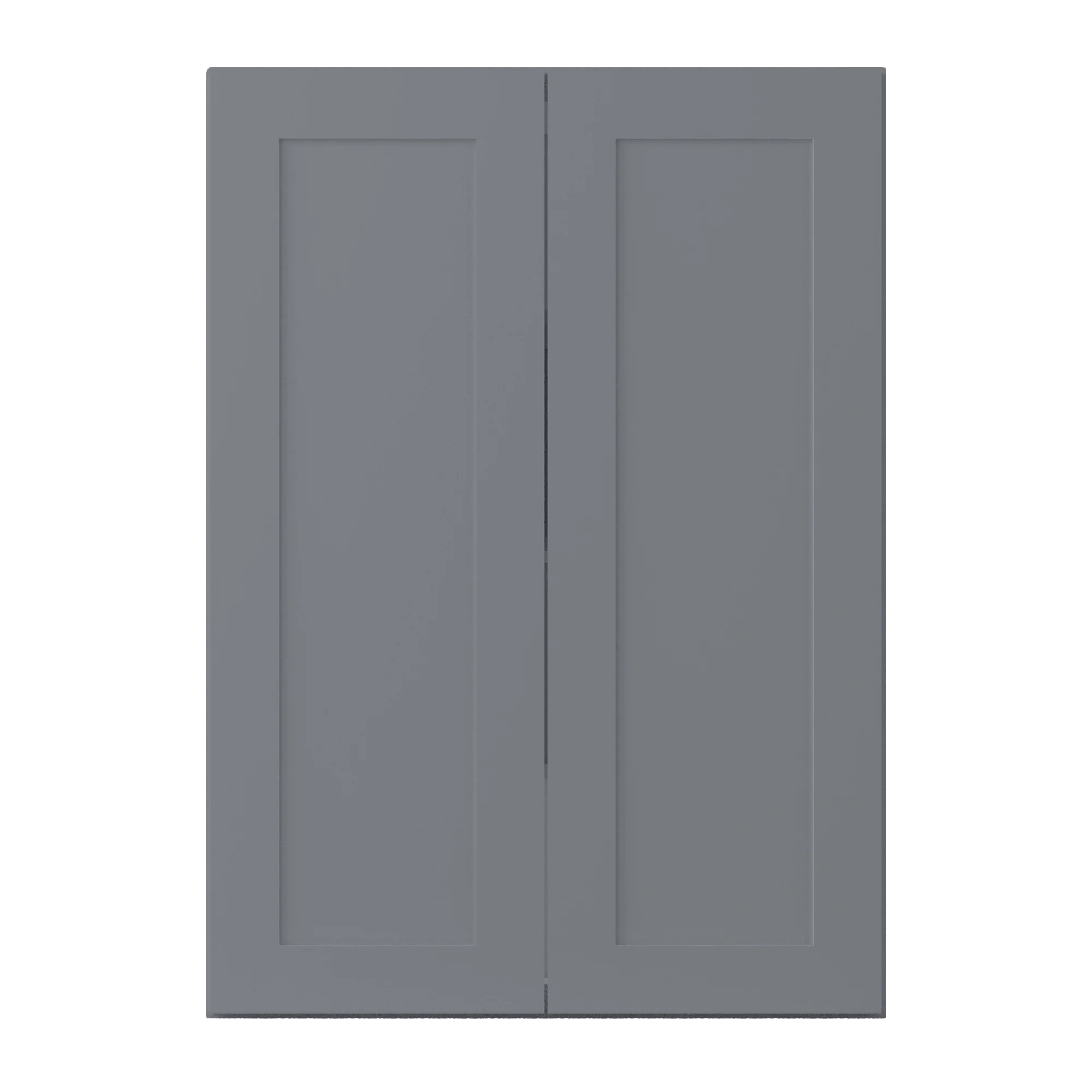 Wall Kitchen Cabinet W3042 Colonial Gray LessCare 30 in. width 42 in. height 12 in. depth - Image 3