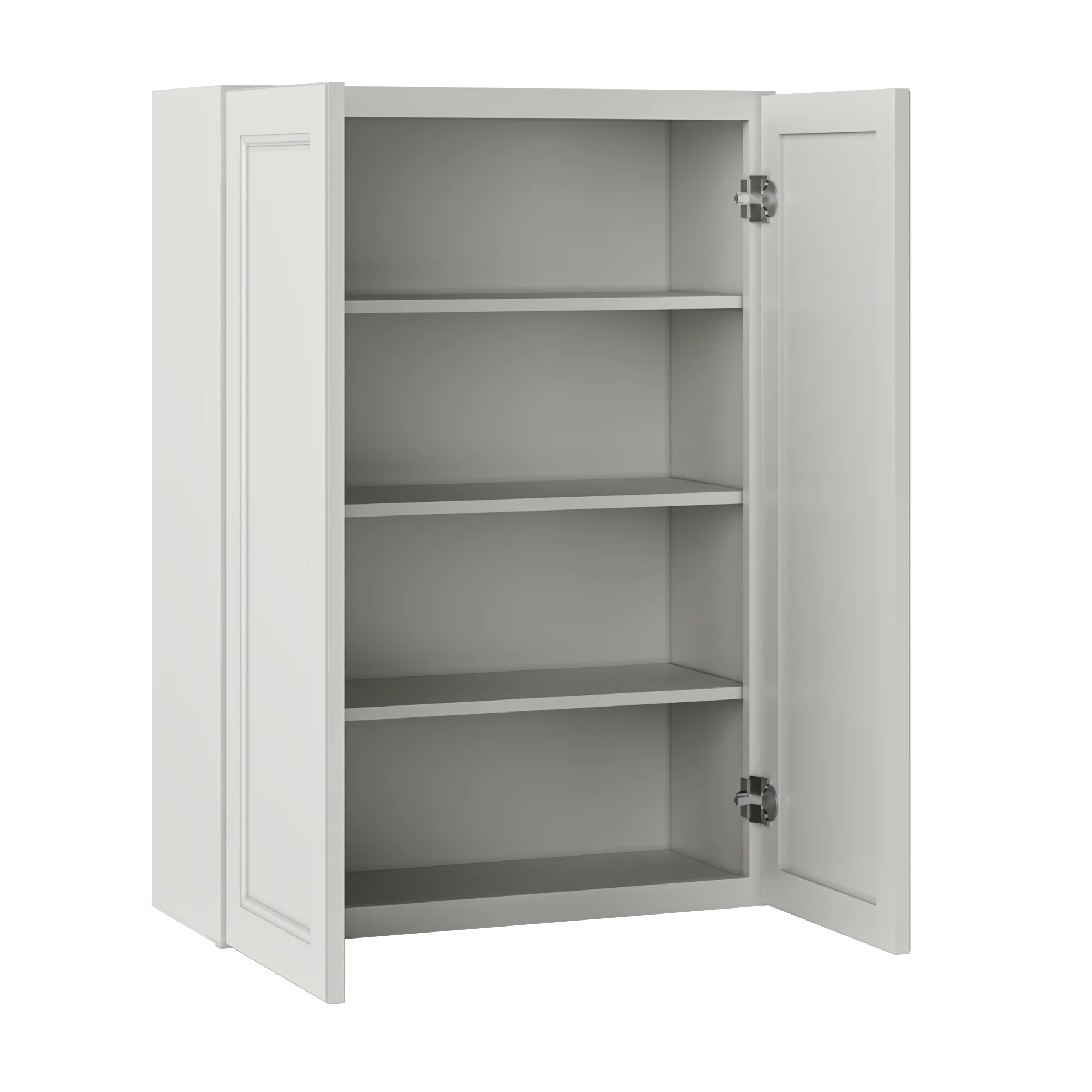 Wall Kitchen Cabinet W3042 Milan Pearl 30 in. width 42 in. height 12 in. depth - Image 4