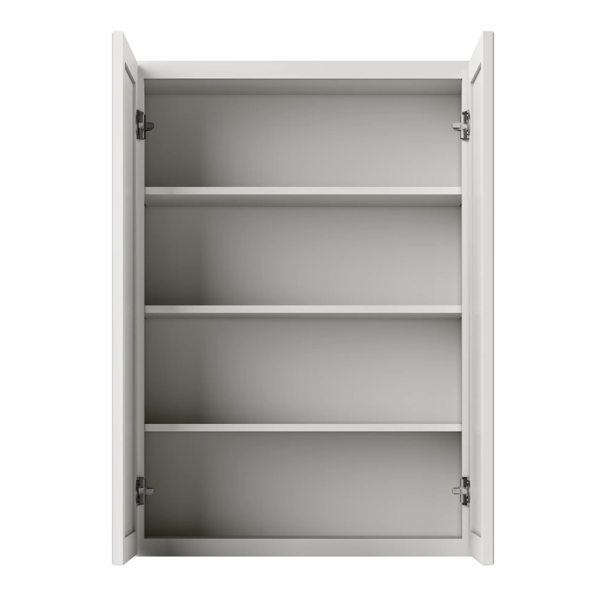 Wall Kitchen Cabinet W3042 Milan Pearl 30 in. width 42 in. height 12 in. depth - Image 5