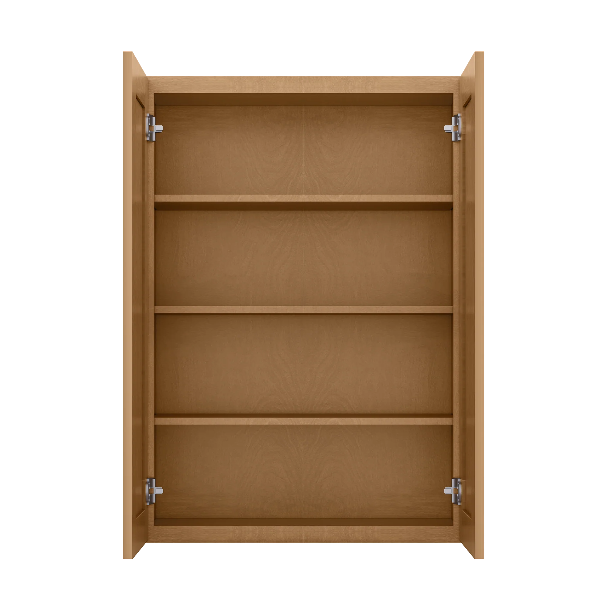 Wall Kitchen Cabinet W3042 Shaker Toffee LessCare 30 in. width 42 in. height 12 in. depth - Image 5