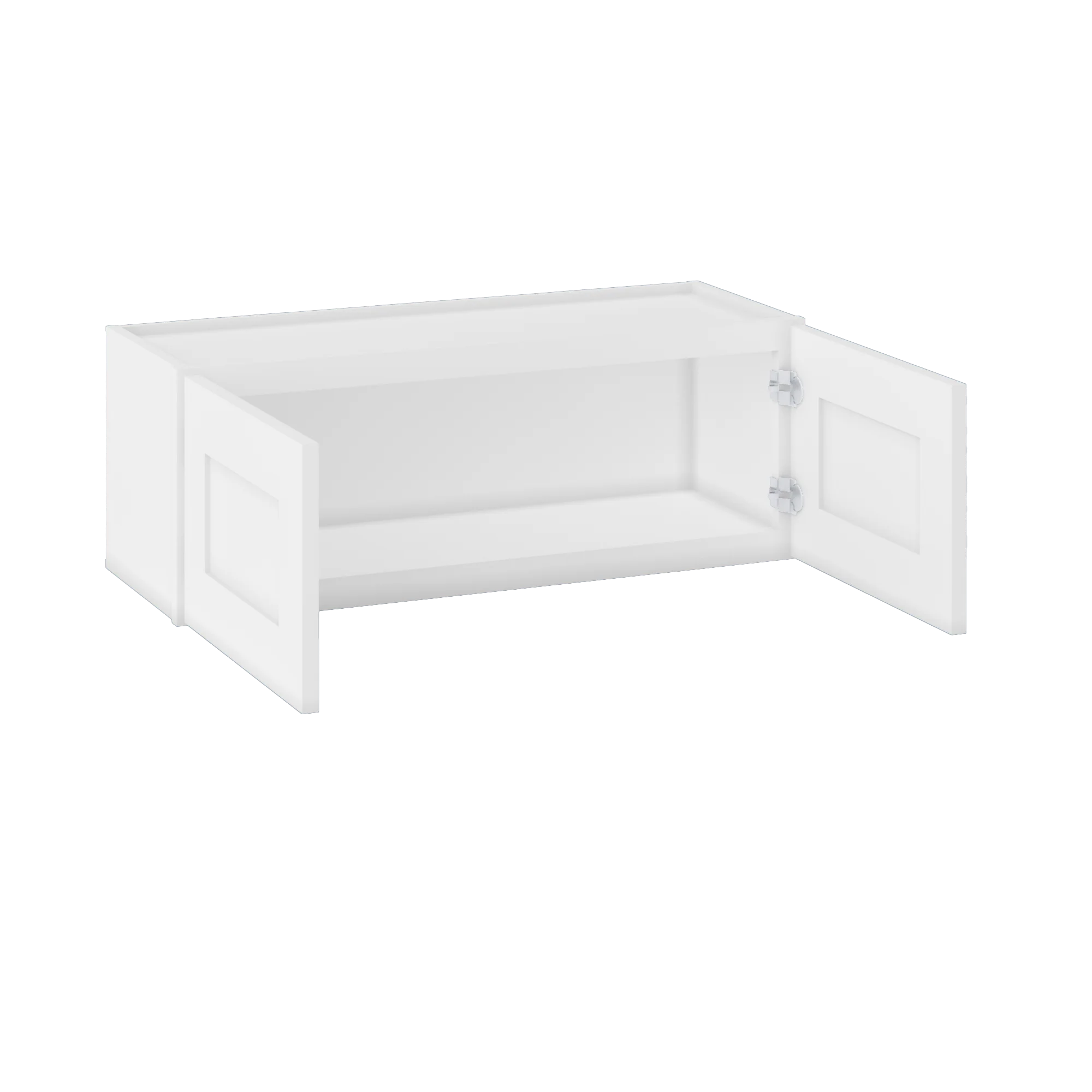 Wall Kitchen Cabinet W3312 Alpina White LessCare 33 in. width 12 in. height 12 in. depth - Image 4