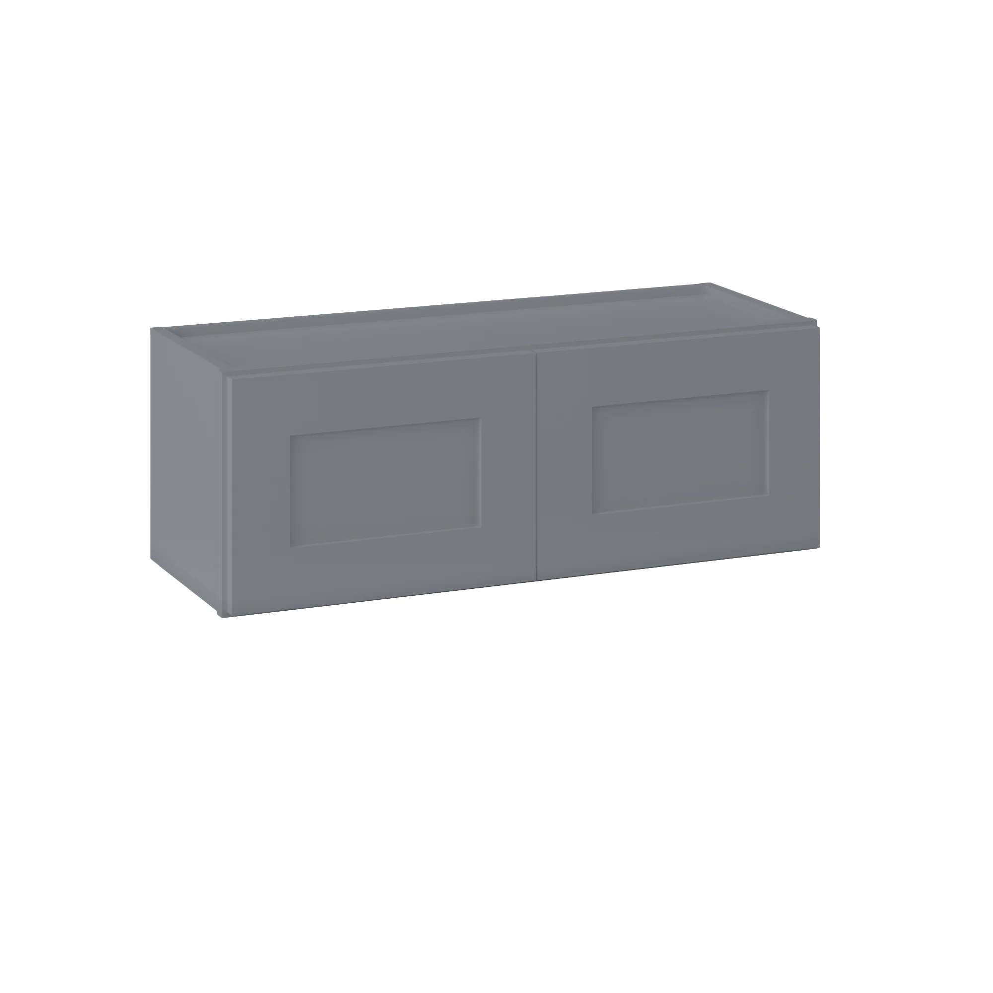 Wall Kitchen Cabinet W3312 Colonial Gray LessCare 33 in. width 12 in. height 12 in. depth - Image 2