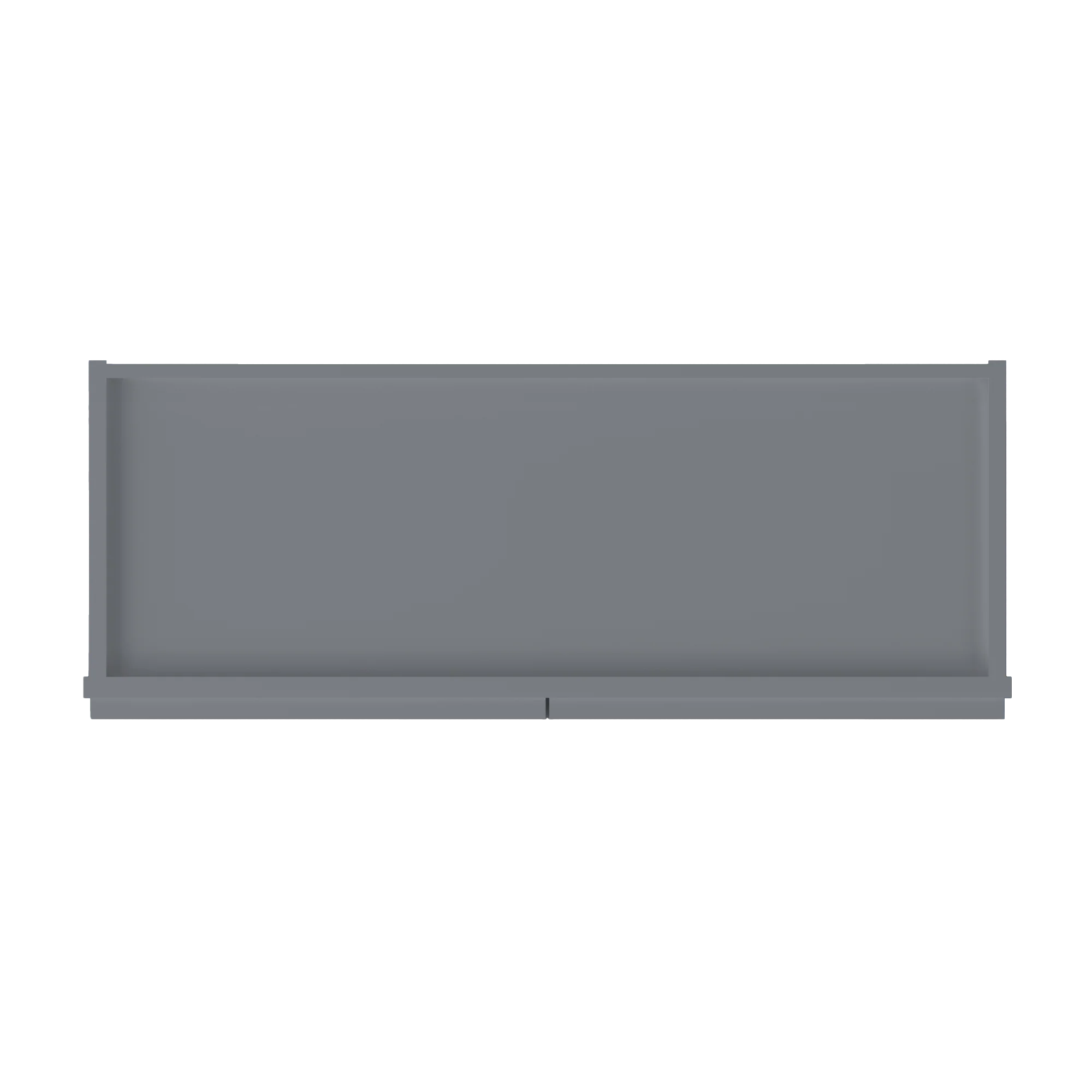 Wall Kitchen Cabinet W3312 Colonial Gray LessCare 33 in. width 12 in. height 12 in. depth - Image 6