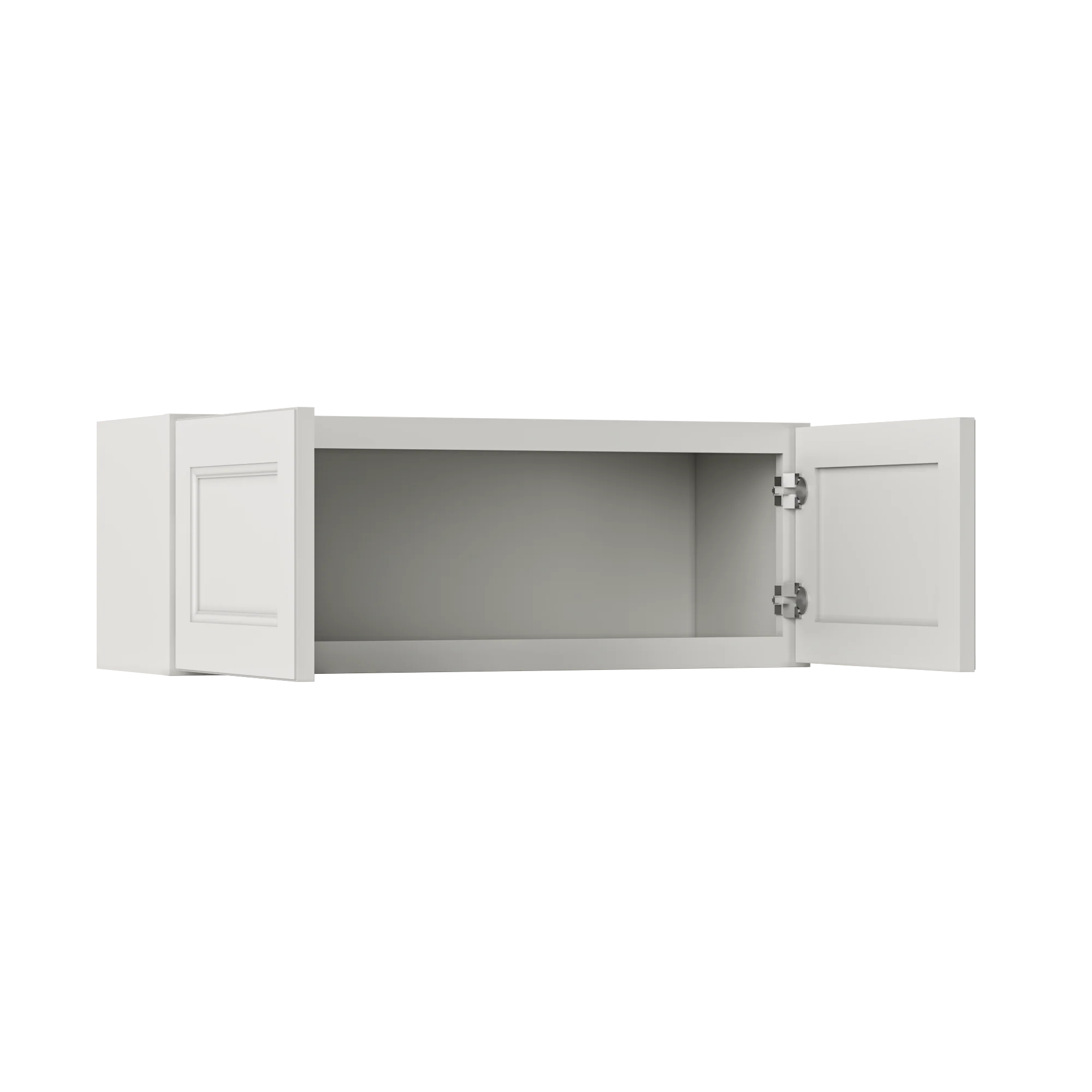Wall Kitchen Cabinet W3312 Milan Pearl 33 in. width 12 in. height 12 in. depth - Image 4