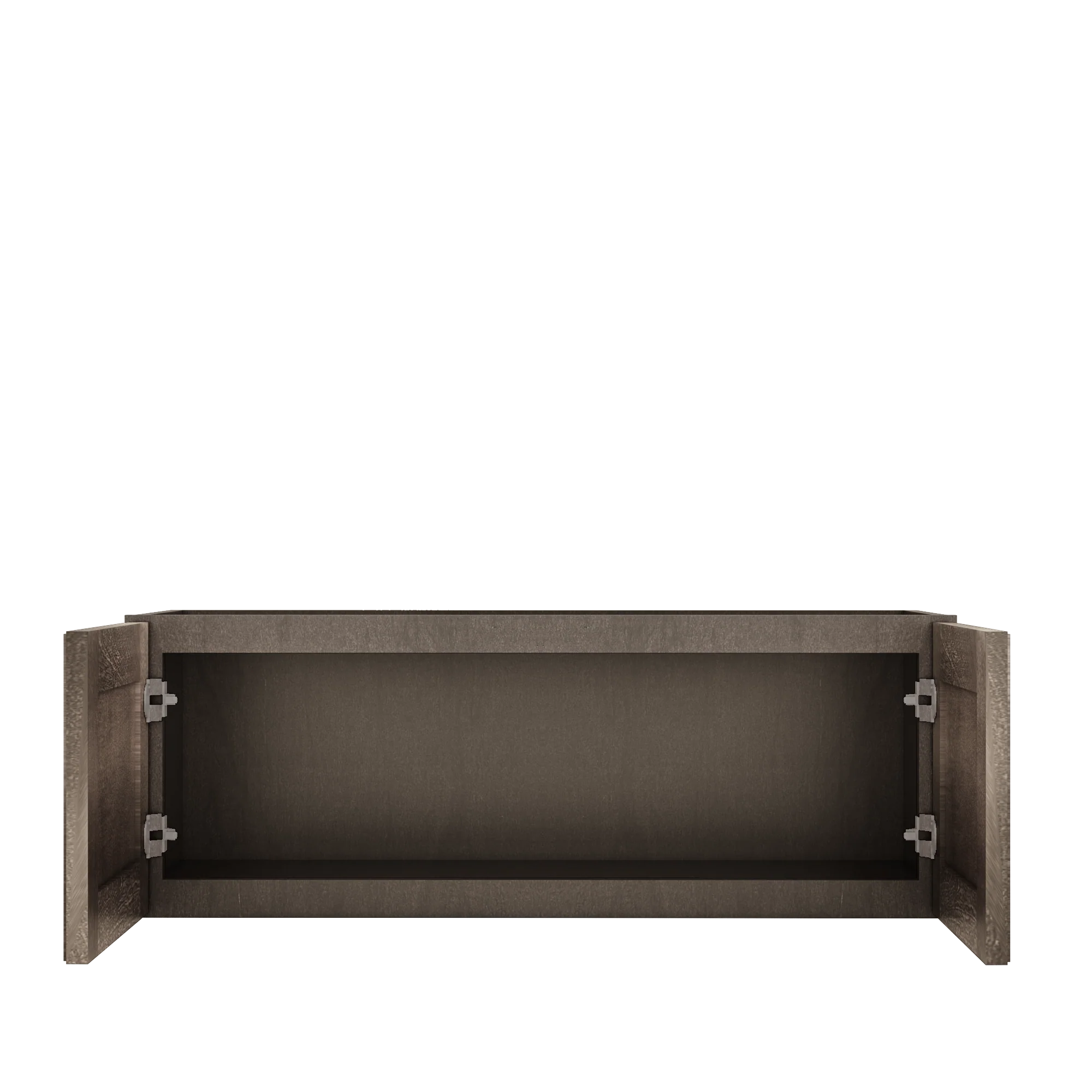 Wall Kitchen Cabinet W3312 Milan Slate 33 in. width 12 in. height 12 in. depth - Image 5