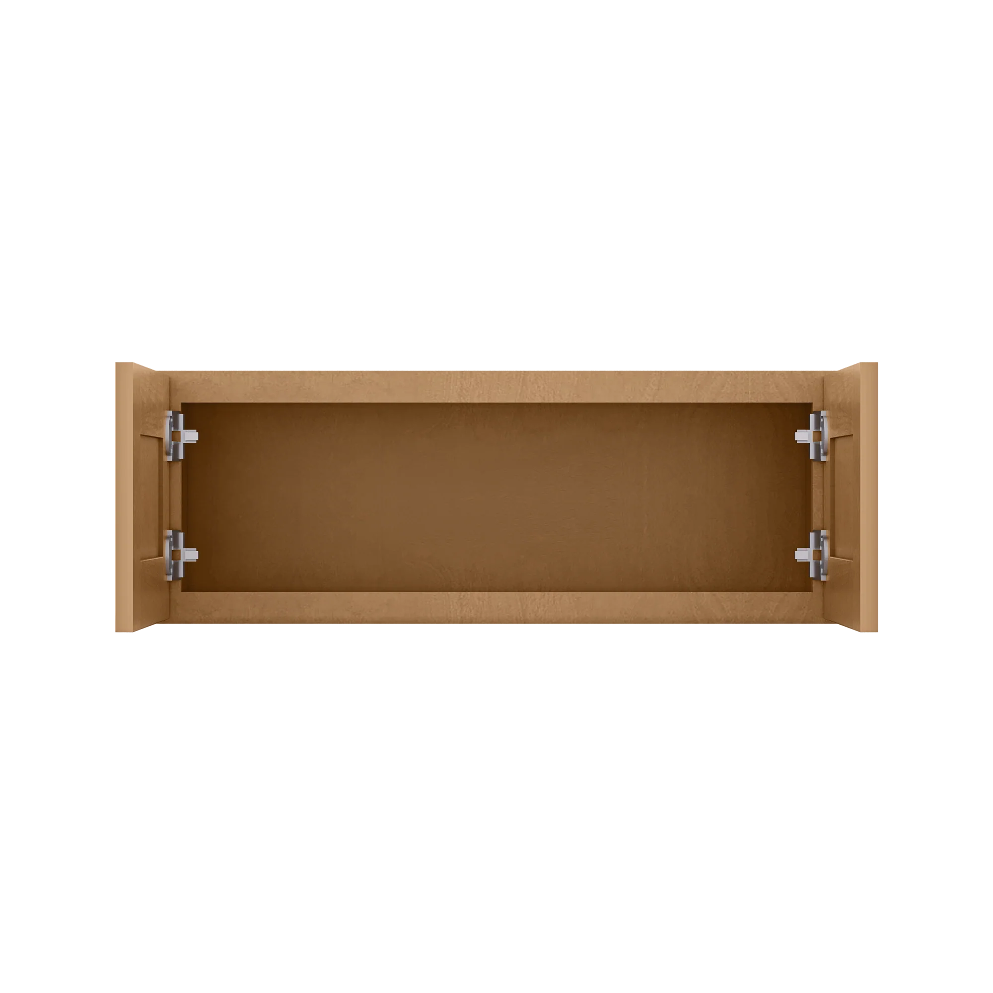 Wall Kitchen Cabinet W3312 Shaker Toffee LessCare 33 in. width 12 in. height 12 in. depth - Image 5