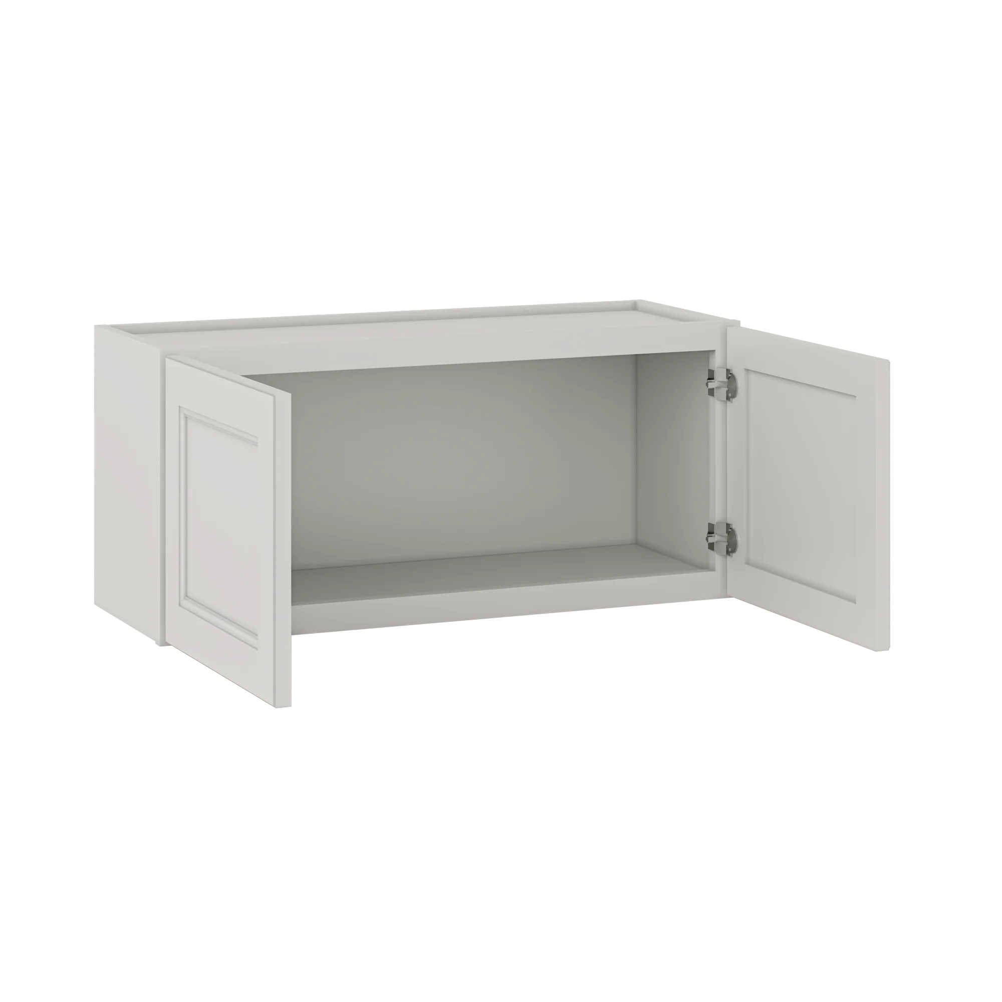 Wall Kitchen Cabinet W3315 Milan Pearl 33 in. width 15 in. height 12 in. depth - Image 4