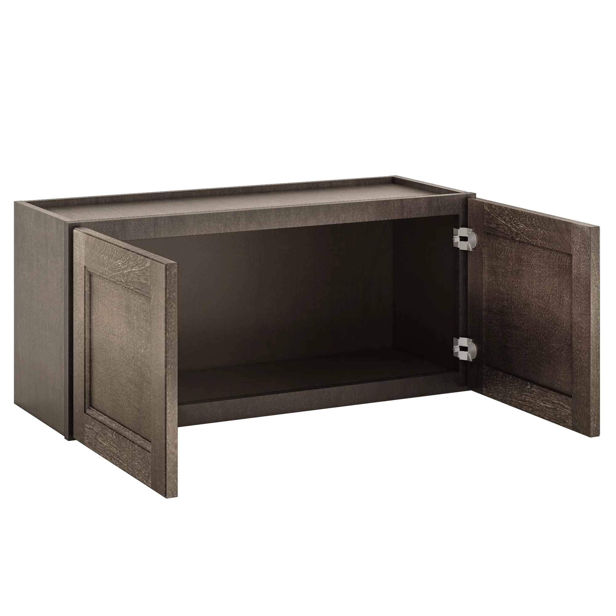 Wall Kitchen Cabinet W3315 Milan Slate 33 in. width 15 in. height 12 in. depth - Image 3