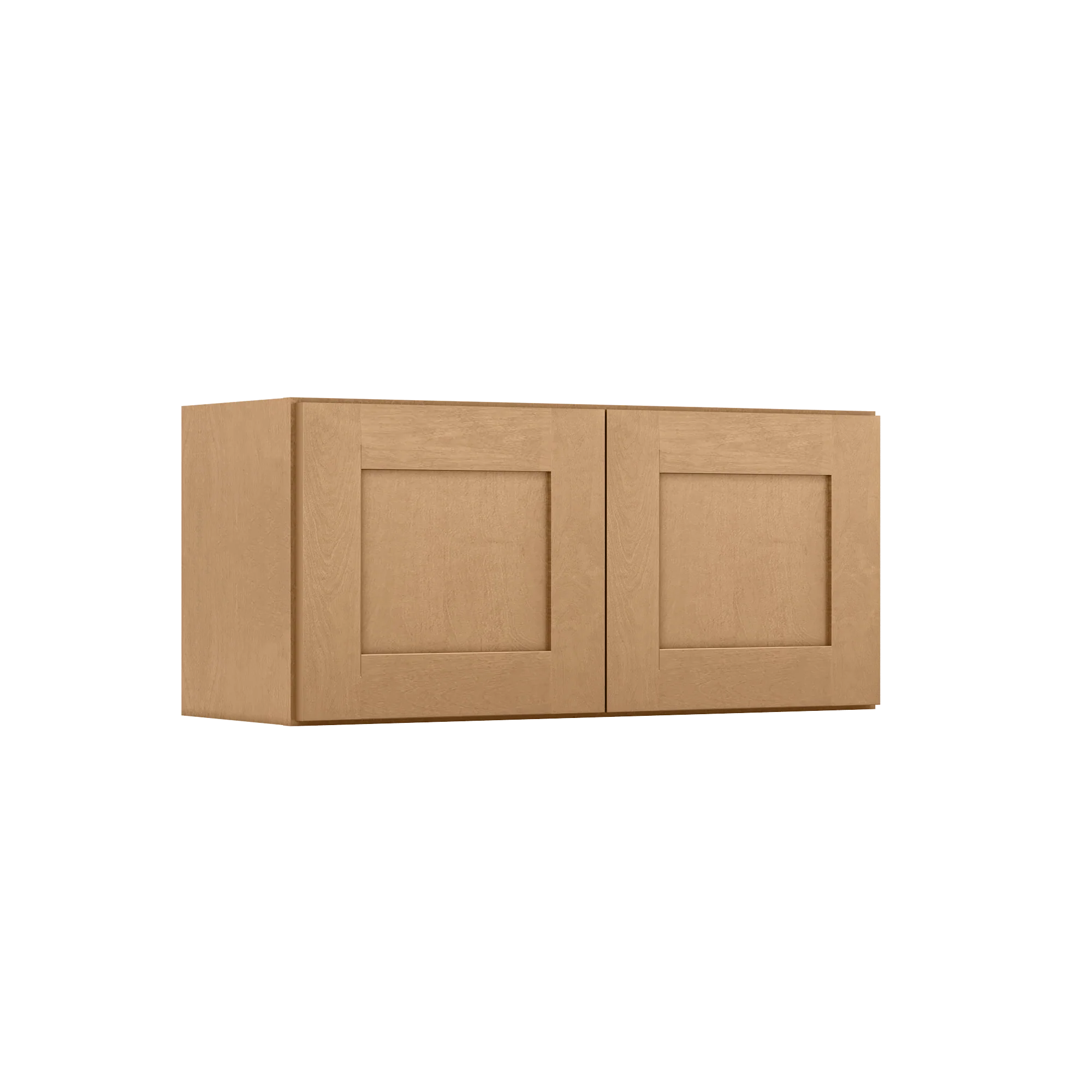 Wall Kitchen Cabinet W3315 Shaker Toffee LessCare 33 in. width 15 in. height 12 in. depth - Image 2