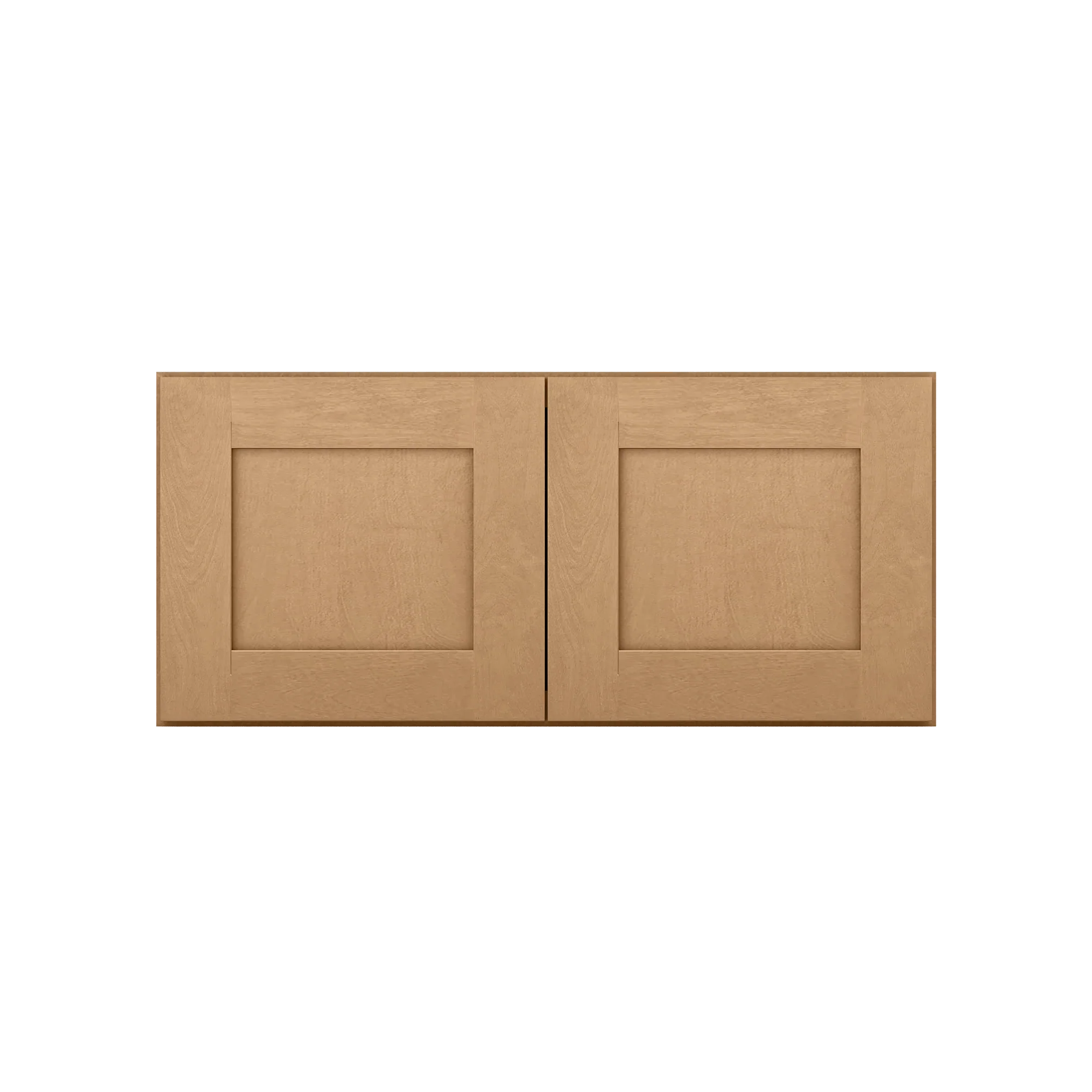 Wall Kitchen Cabinet W3315 Shaker Toffee LessCare 33 in. width 15 in. height 12 in. depth - Image 3