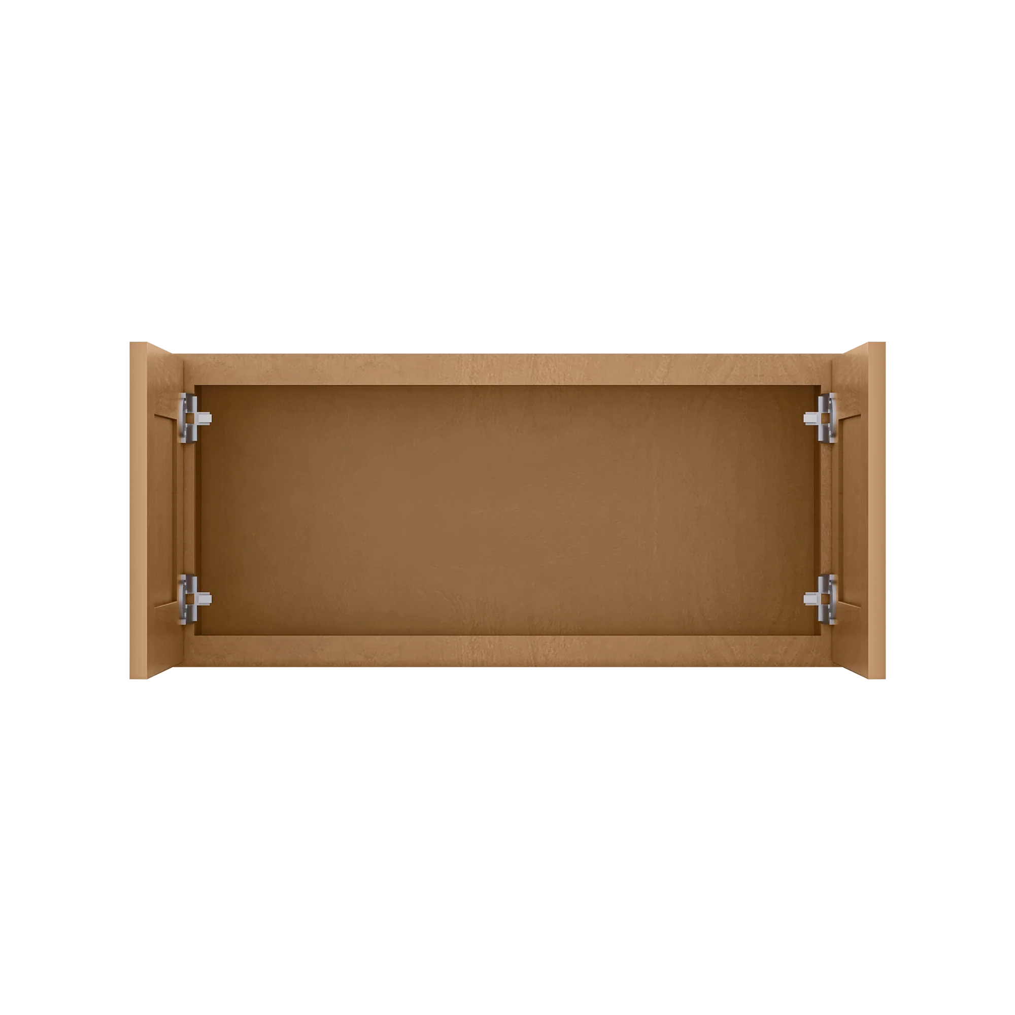 Wall Kitchen Cabinet W3315 Shaker Toffee LessCare 33 in. width 15 in. height 12 in. depth - Image 5