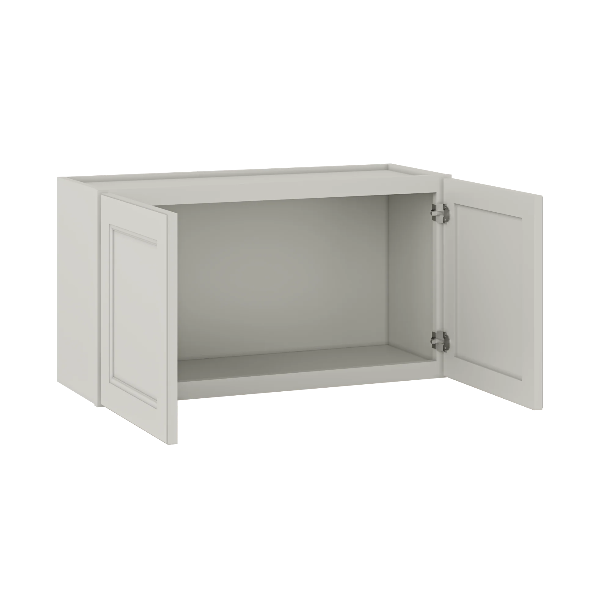 Wall Kitchen Cabinet W3318 Milan Pearl 33 in. width 18 in. height 12 in. depth - Image 4