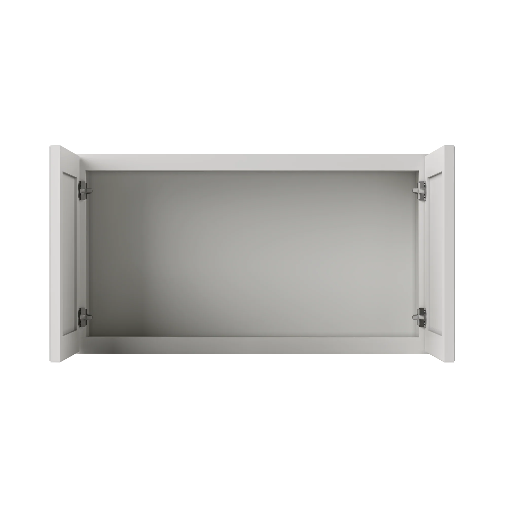 Wall Kitchen Cabinet W3318 Milan Pearl 33 in. width 18 in. height 12 in. depth - Image 5