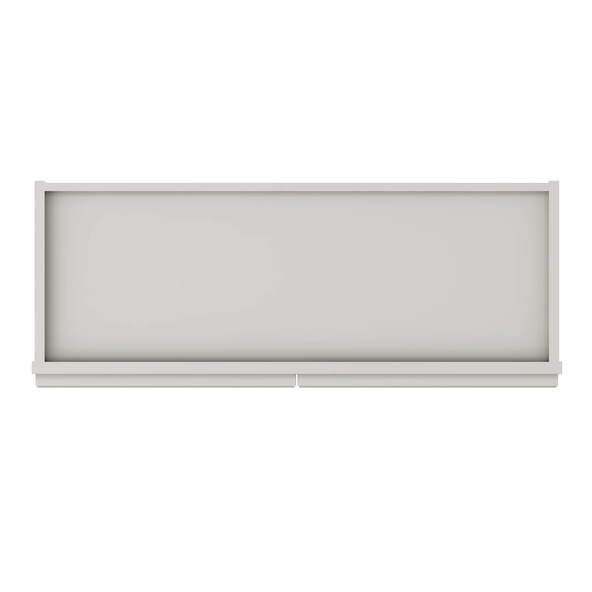 Wall Kitchen Cabinet W3318 Milan Pearl 33 in. width 18 in. height 12 in. depth - Image 6