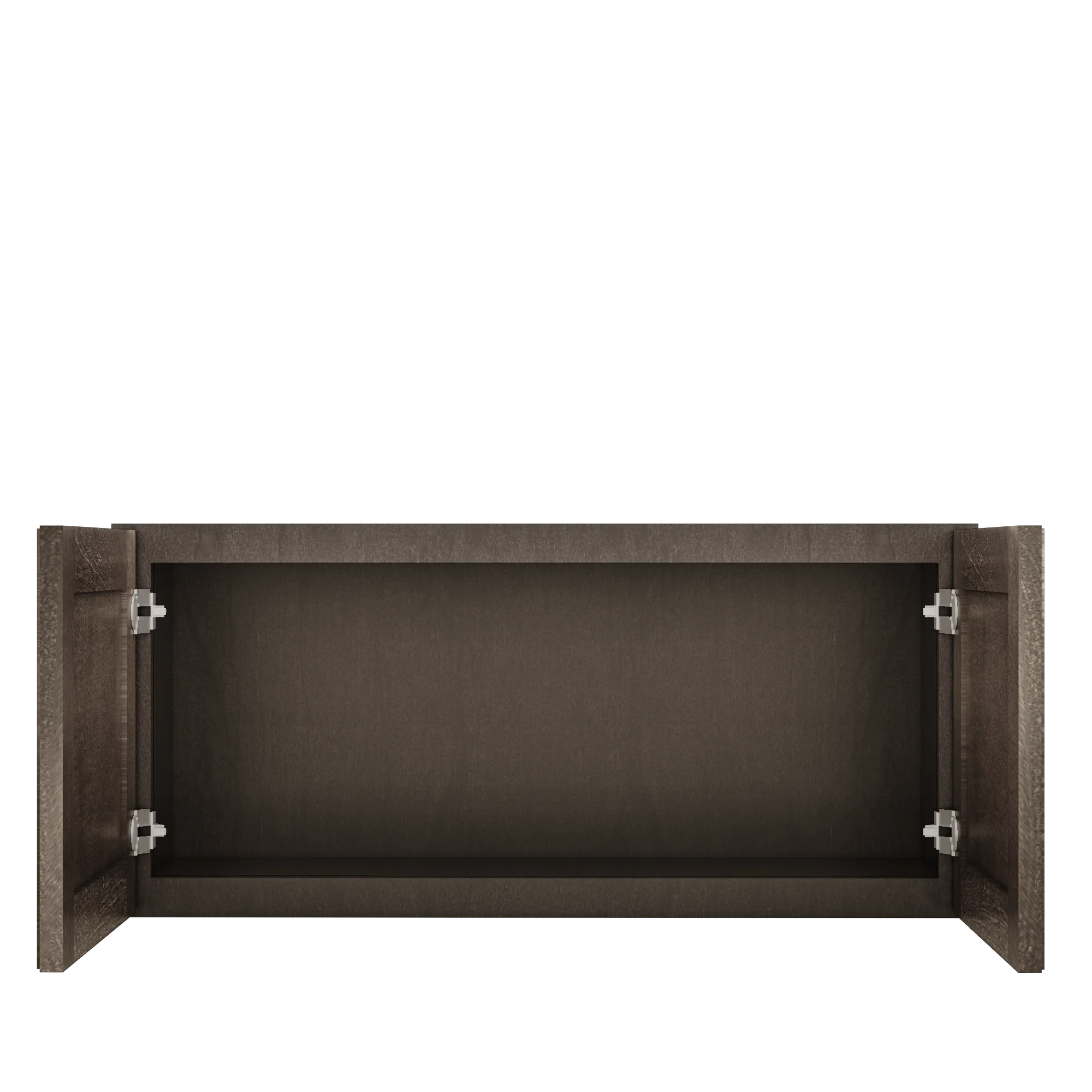Wall Kitchen Cabinet W3318 Milan Slate 33 in. width 18 in. height 12 in. depth - Image 4