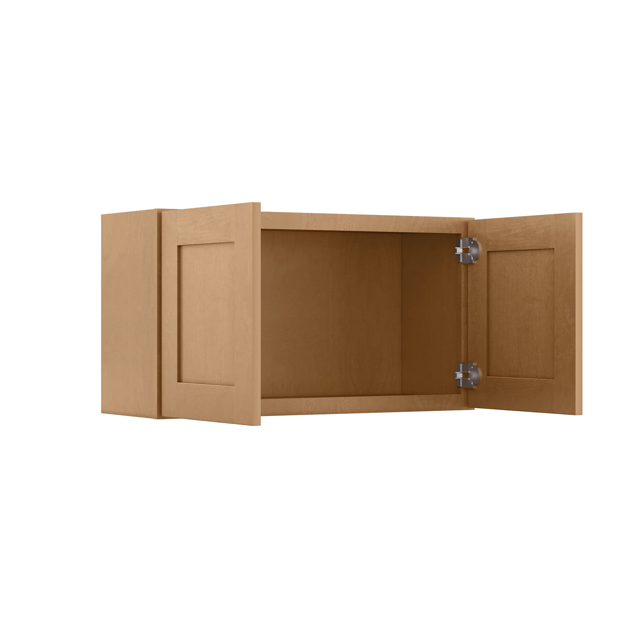 Wall Kitchen Cabinet W3318 Shaker Toffee LessCare 33 in. width 18 in. height 12 in. depth - Image 4