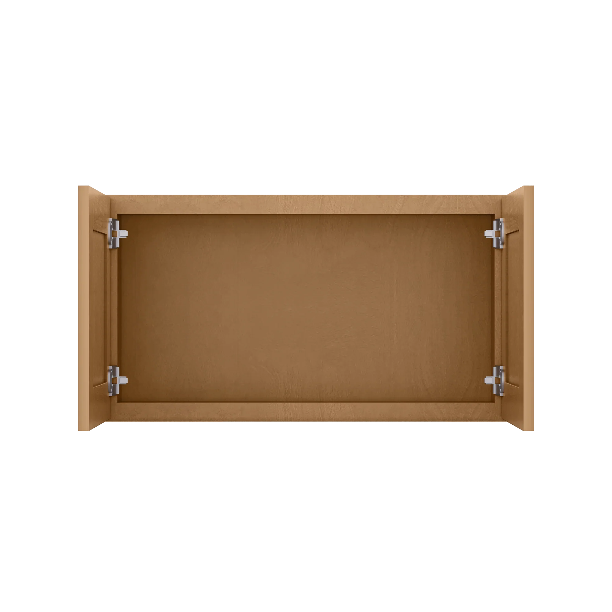 Wall Kitchen Cabinet W3318 Shaker Toffee LessCare 33 in. width 18 in. height 12 in. depth - Image 5