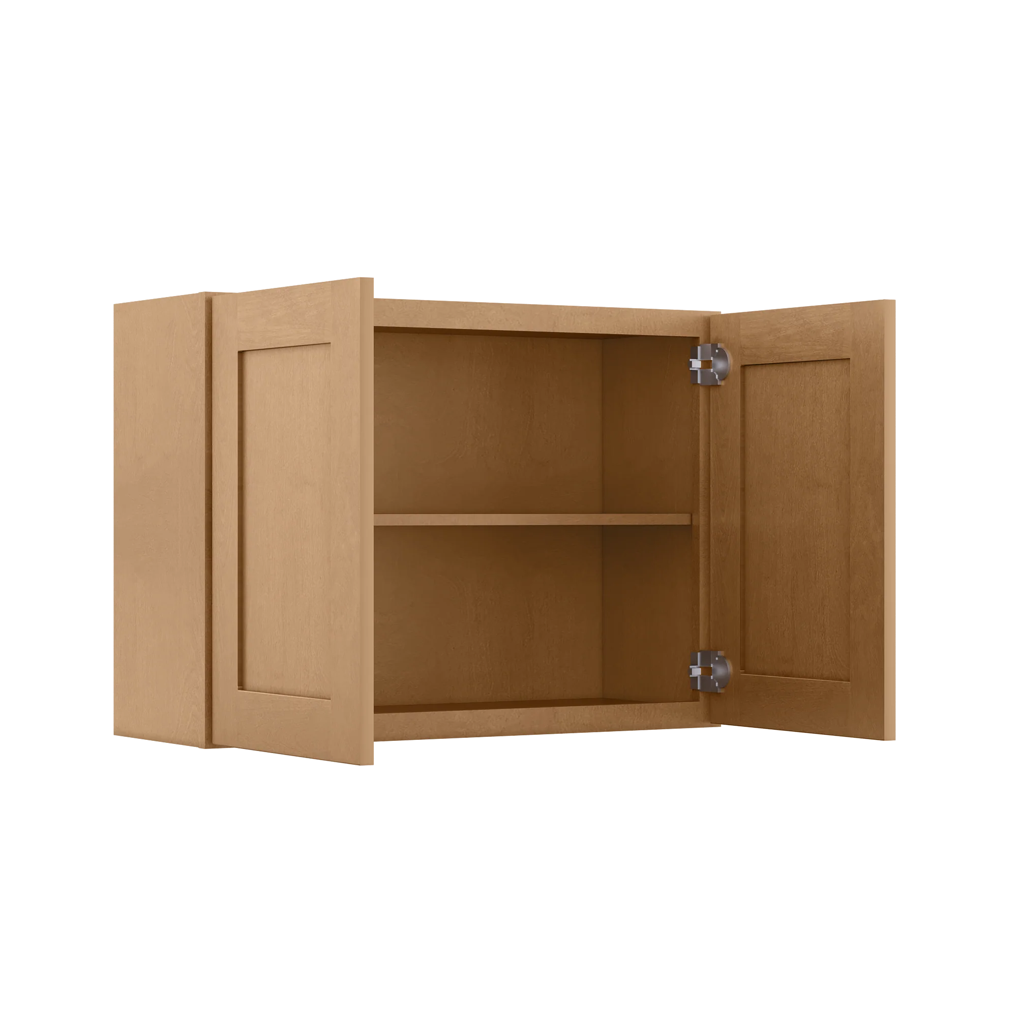 Wall Kitchen Cabinet W3324 Shaker Toffee LessCare 33 in. width 24 in. height 12 in. depth - Image 4
