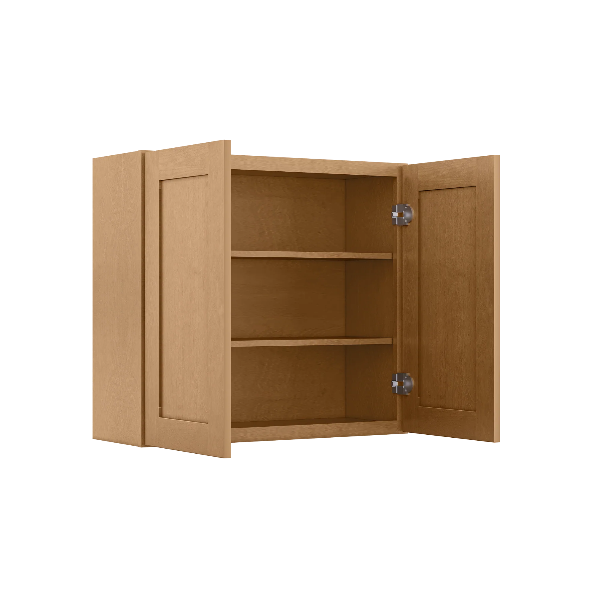 Wall Kitchen Cabinet W3330 Shaker Toffee LessCare 33 in. width 30 in. height 12 in. depth - Image 4