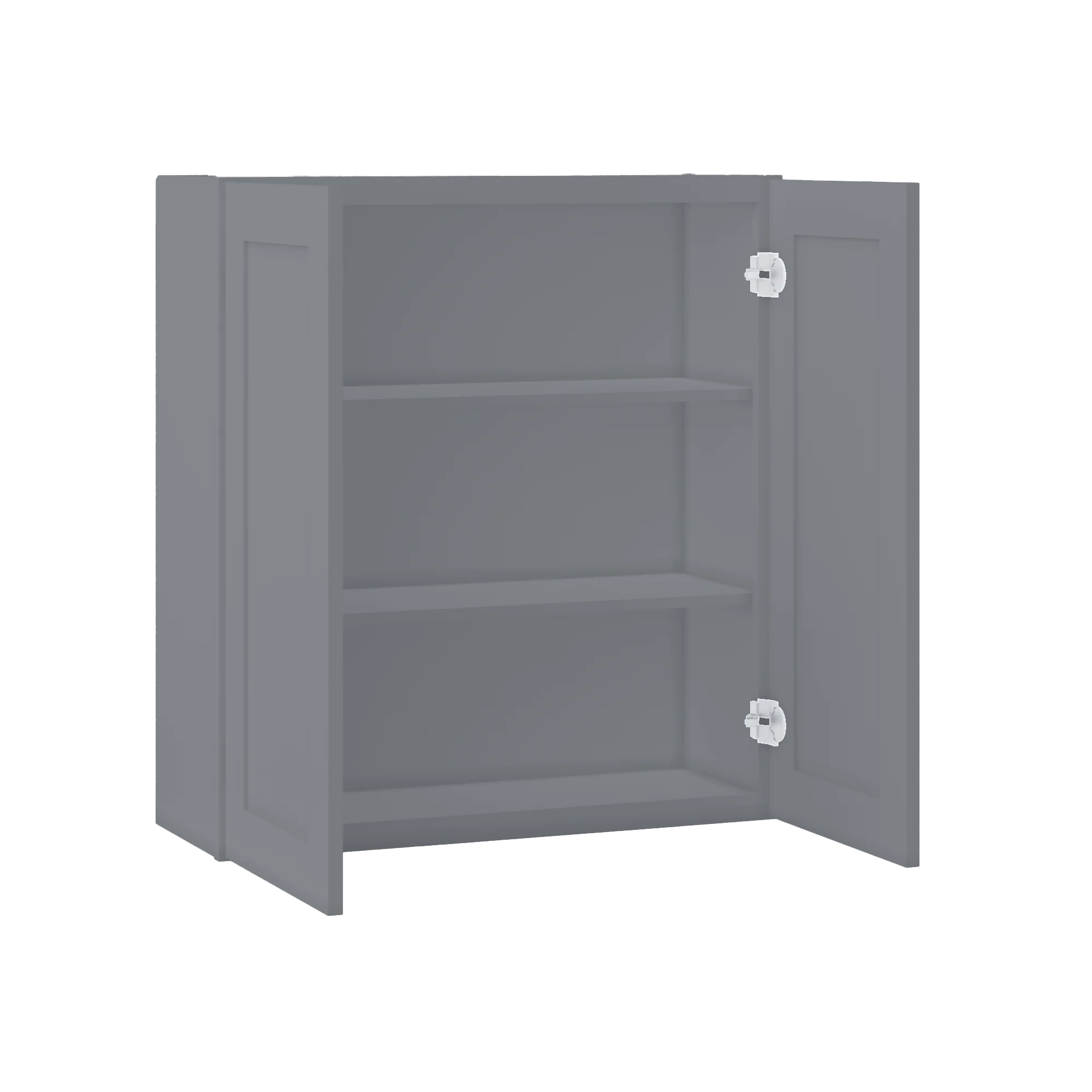Wall Kitchen Cabinet W3336 Colonial Gray LessCare 33 in. width 36 in. height 12 in. depth - Image 4
