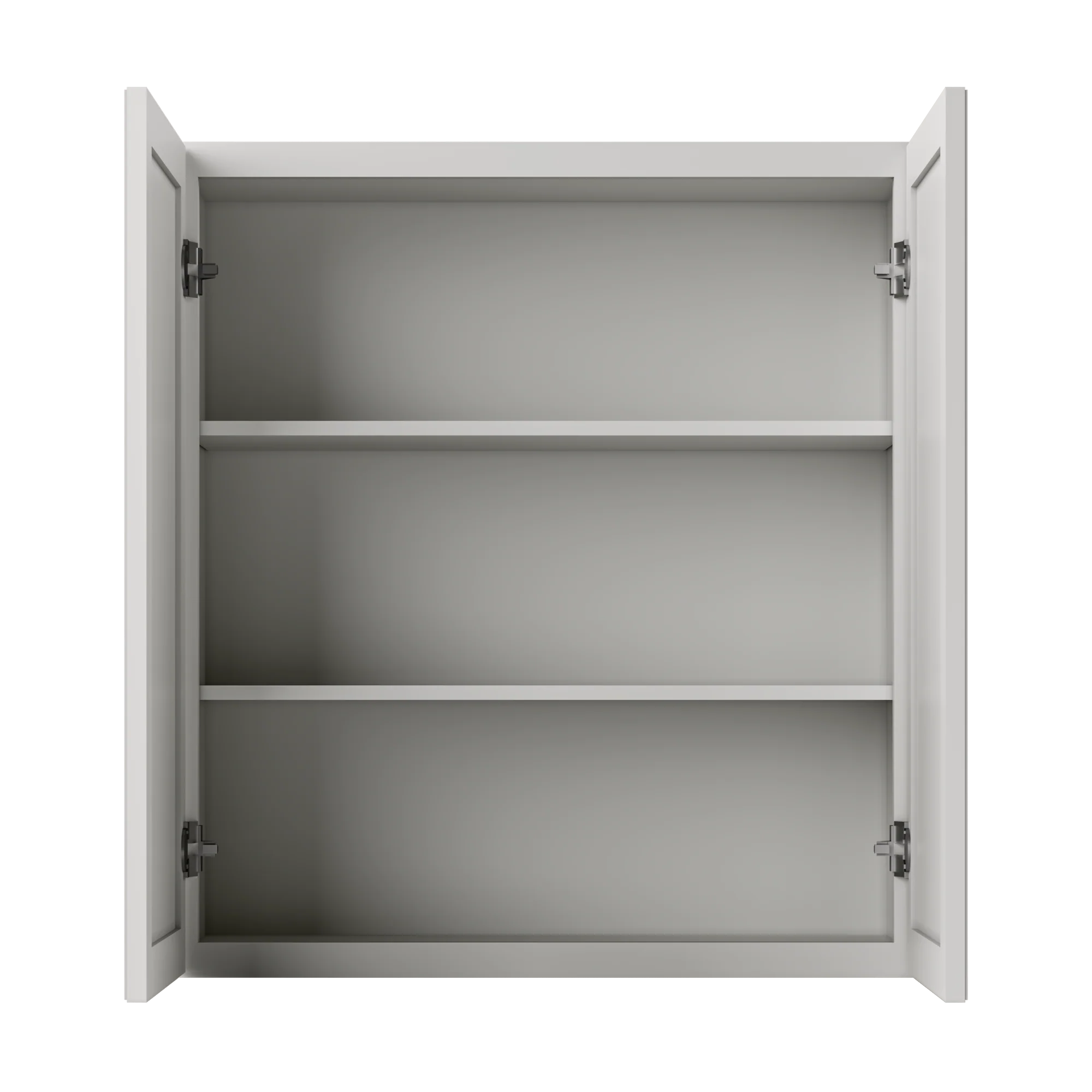 Wall Kitchen Cabinet W3336 Milan Pearl 33 in. width 36 in. height 12 in. depth - Image 5